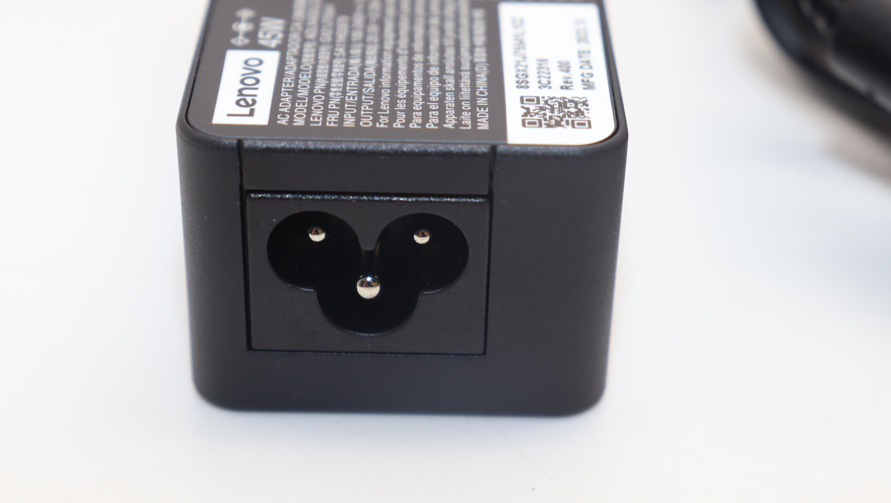 5A11H02879 - Original Lenovo AC ADAPTER 45W,3P,WW,LTN (Includes 0.5m Power Cord)