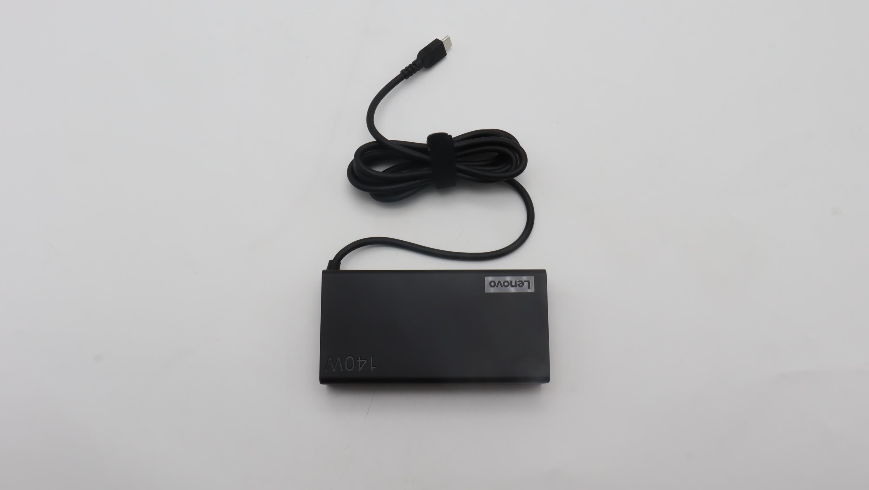 Lenovo Part  Original Lenovo Charger 140W, USB-C, AC Adapter, Power Delivery (PD), 20/15/9/5V (Includes 0.5m Power Cord)