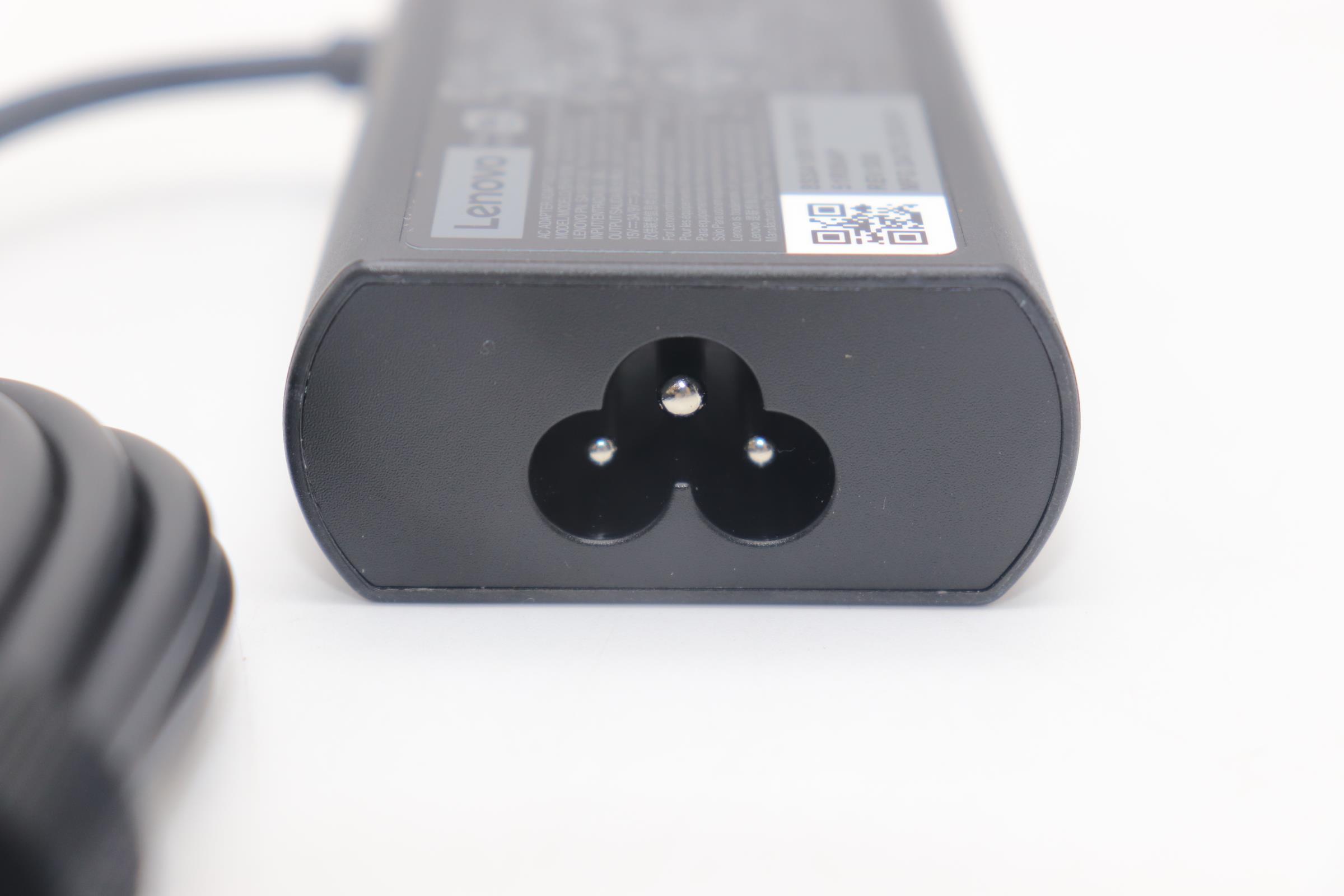5A11K67866 - Original Lenovo AC Adapter USB-C, 65W, PD,20/15/9/5V,3P,WW,CHY (Includes 0.5m Power Cord)