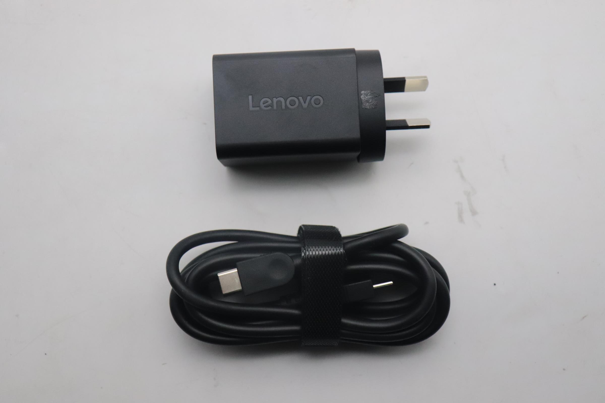 5A11Q35705 - Original Lenovo AC Adapter USB-C, 65W, PD,20/15/9/5V,2P,ANZ,ACB (Includes 0.5m Power Cord)