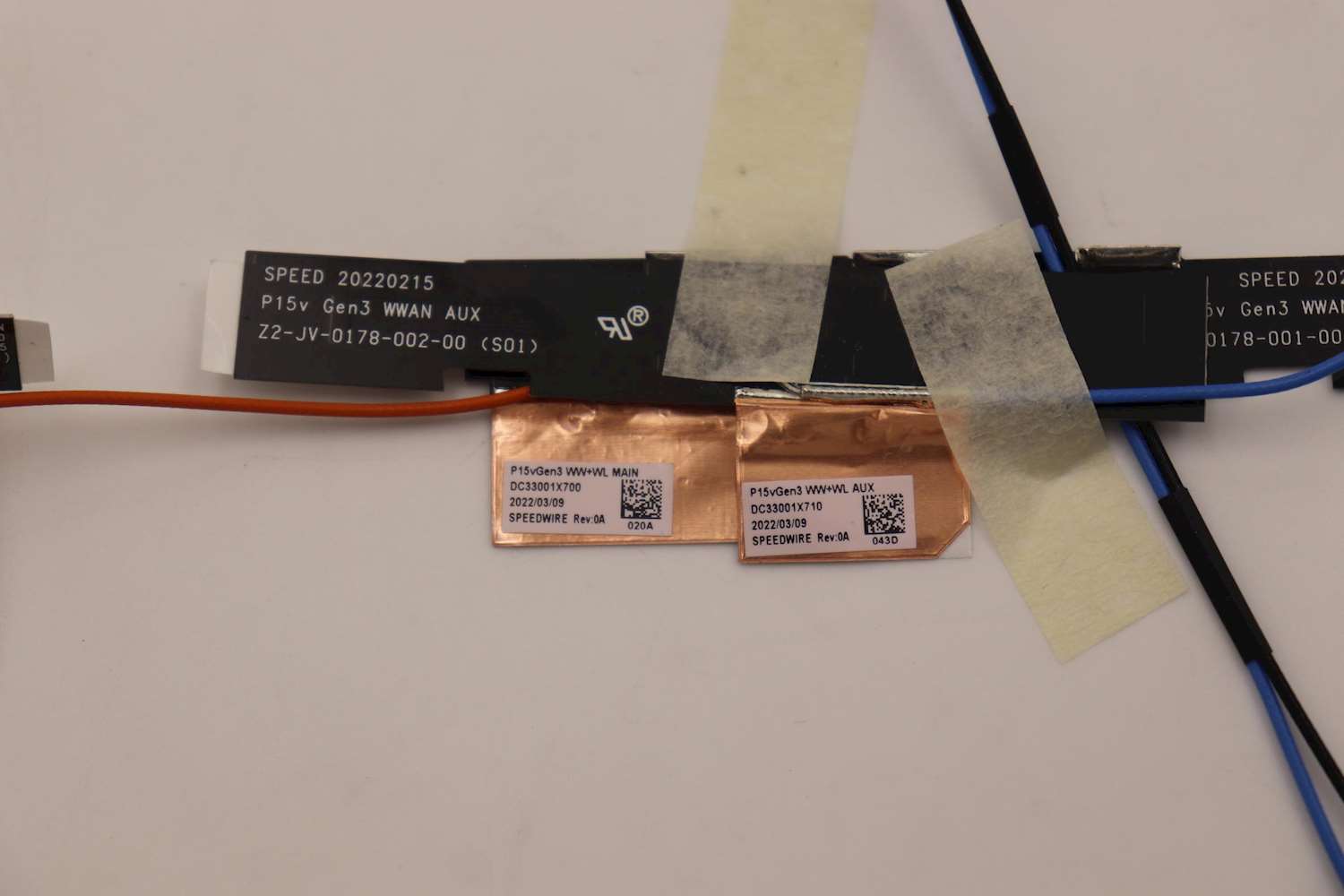 5A30Z88205 - Original Lenovo ANTENNA FRU ThorP P-3 WWAN ANTENNA KITS