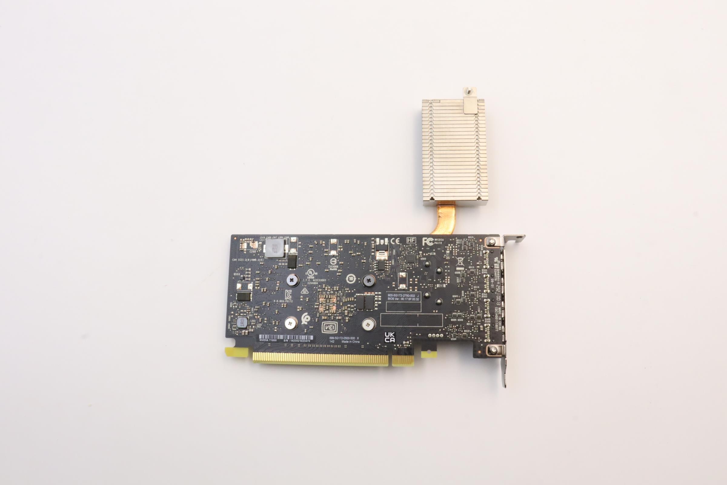 5A71H31577 - Original Lenovo ASM NV T1000miniDPx4, 4GBG6 Tiny
