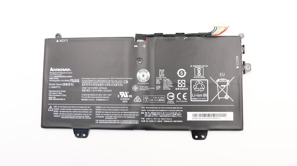 Genuine Lenovo Battery  5B10K10215 IdeaPad YOGA 700-11ISK Laptop