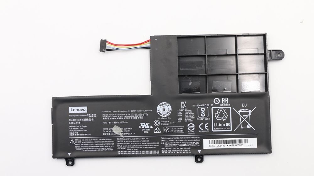 Genuine Lenovo Battery  5B10K84491 IdeaPad Yoga 510-14ISK Laptop