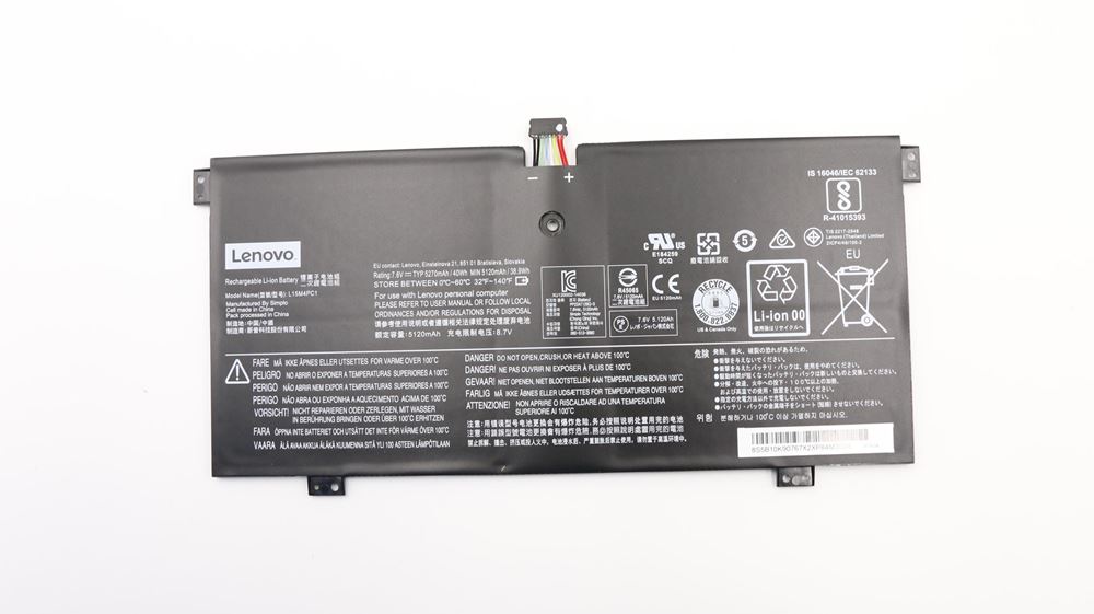 Lenovo IdeaPad Yoga 710-11ISK Laptop BATTERY - 5B10K90767