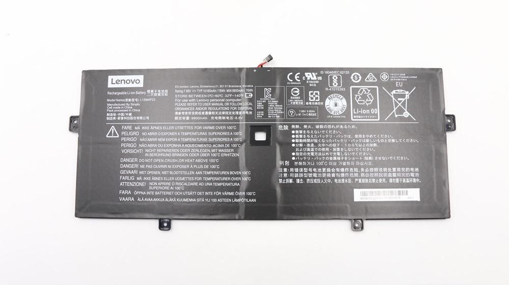 Genuine Lenovo Battery  5B10L22508 IdeaPad Yoga 910-13IKB Glass