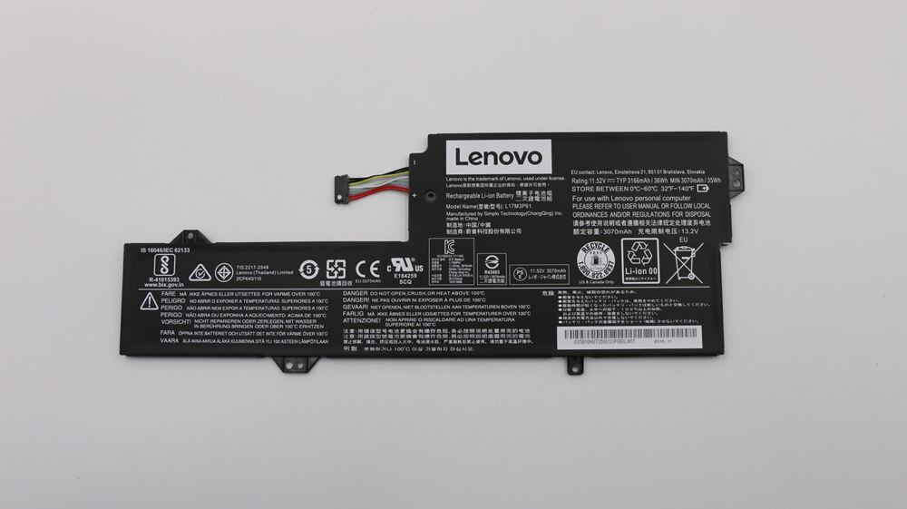 Lenovo IdeaPad Yoga 720-12IKB Laptop BATTERY - 5B10N87358