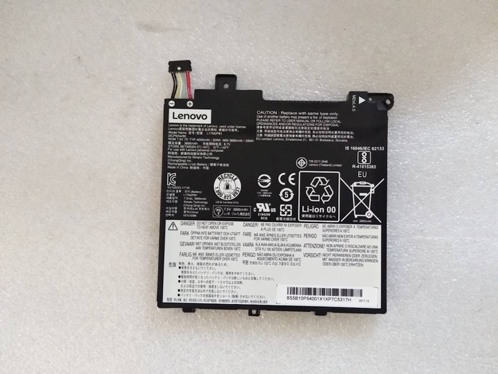 Genuine Lenovo Battery  5B10P54001 V330-14IKB Laptop (Lenovo)