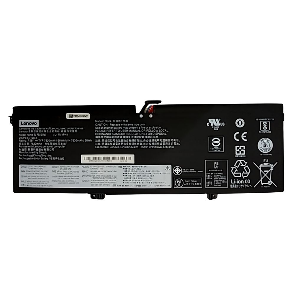 5B10Q82426 - Original Lenovo 4 Cell Battery, 60Wh, 7.68V, Li-ion, L17M4PH1