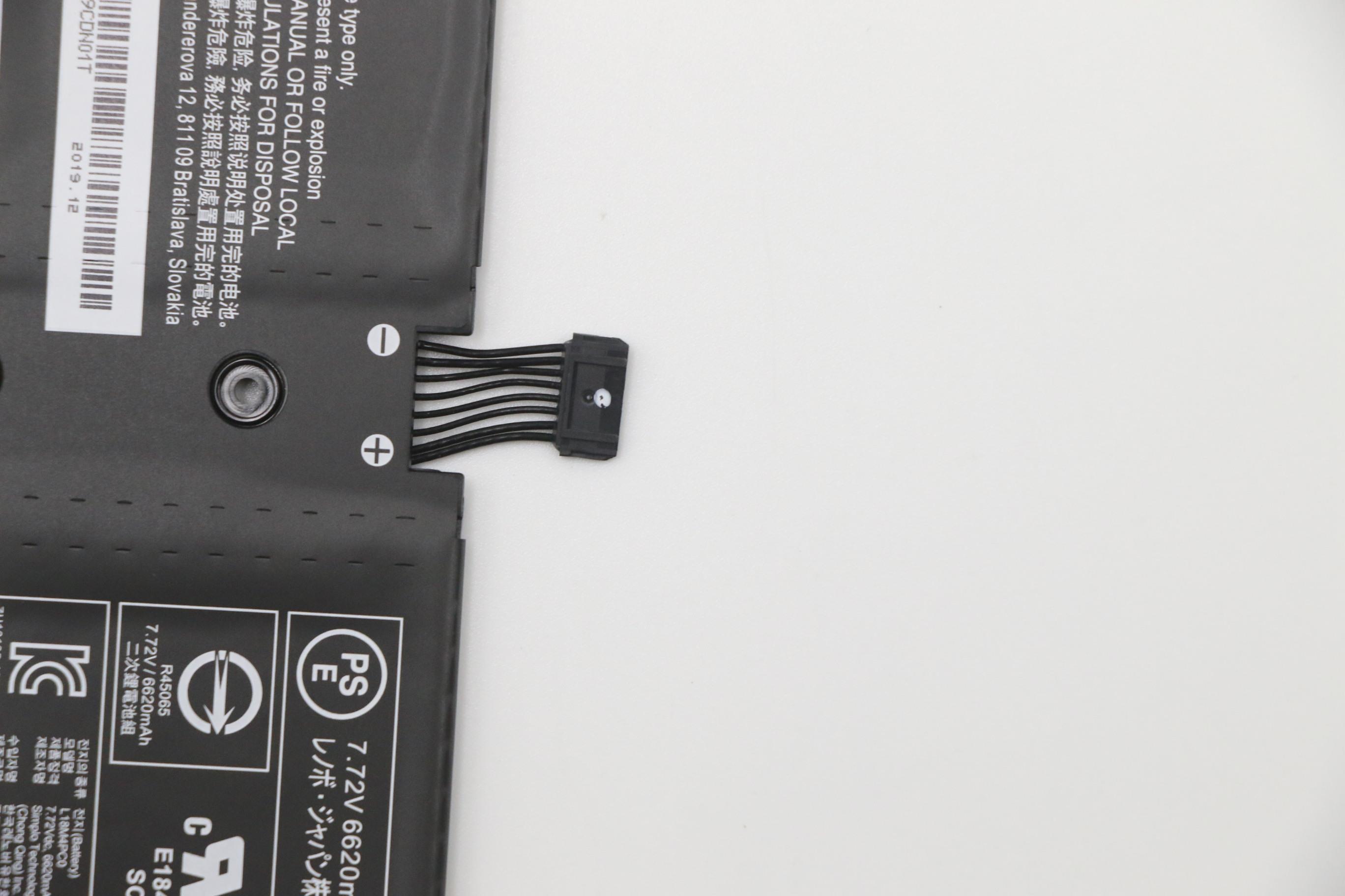 5B10T07386 - Original Lenovo S940 SP/A L18M4PC0 7.72V 52Wh 4cell bty L18M4PC0 5B10T07386