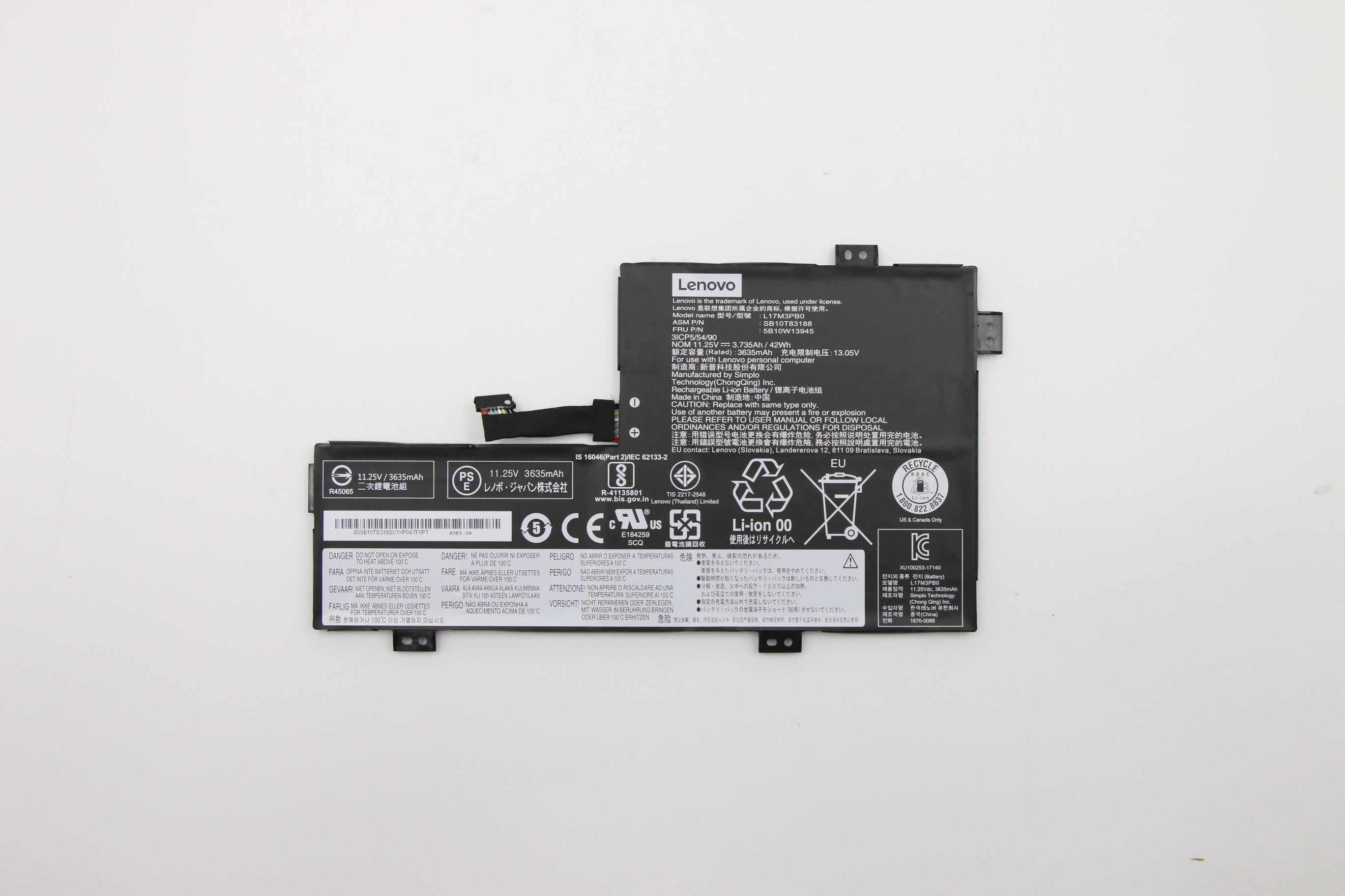 Genuine Lenovo Battery  5B10W13945 100e Chromebook 2nd Gen MTK (Lenovo)