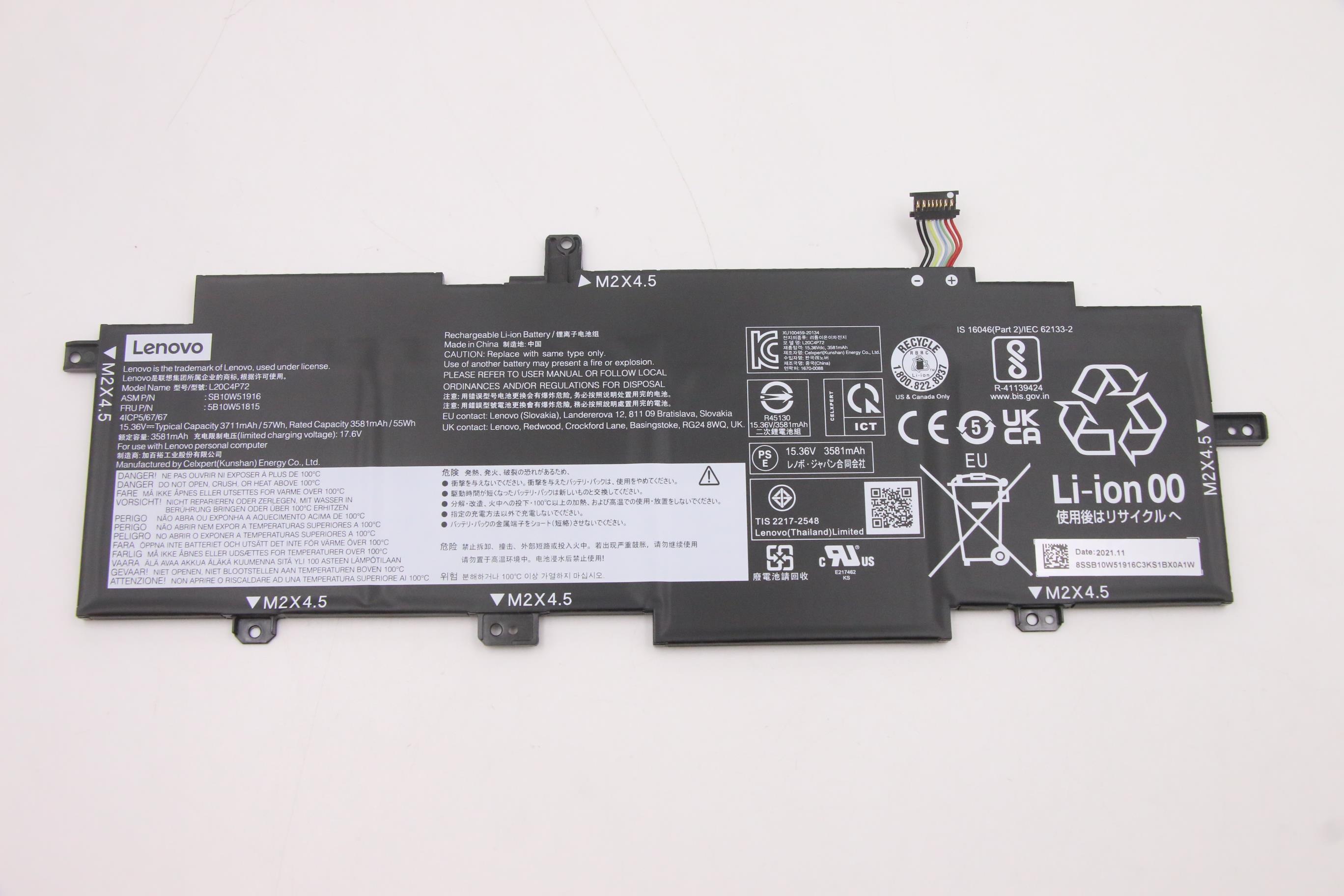 Lenovo  battery 5B10W51815