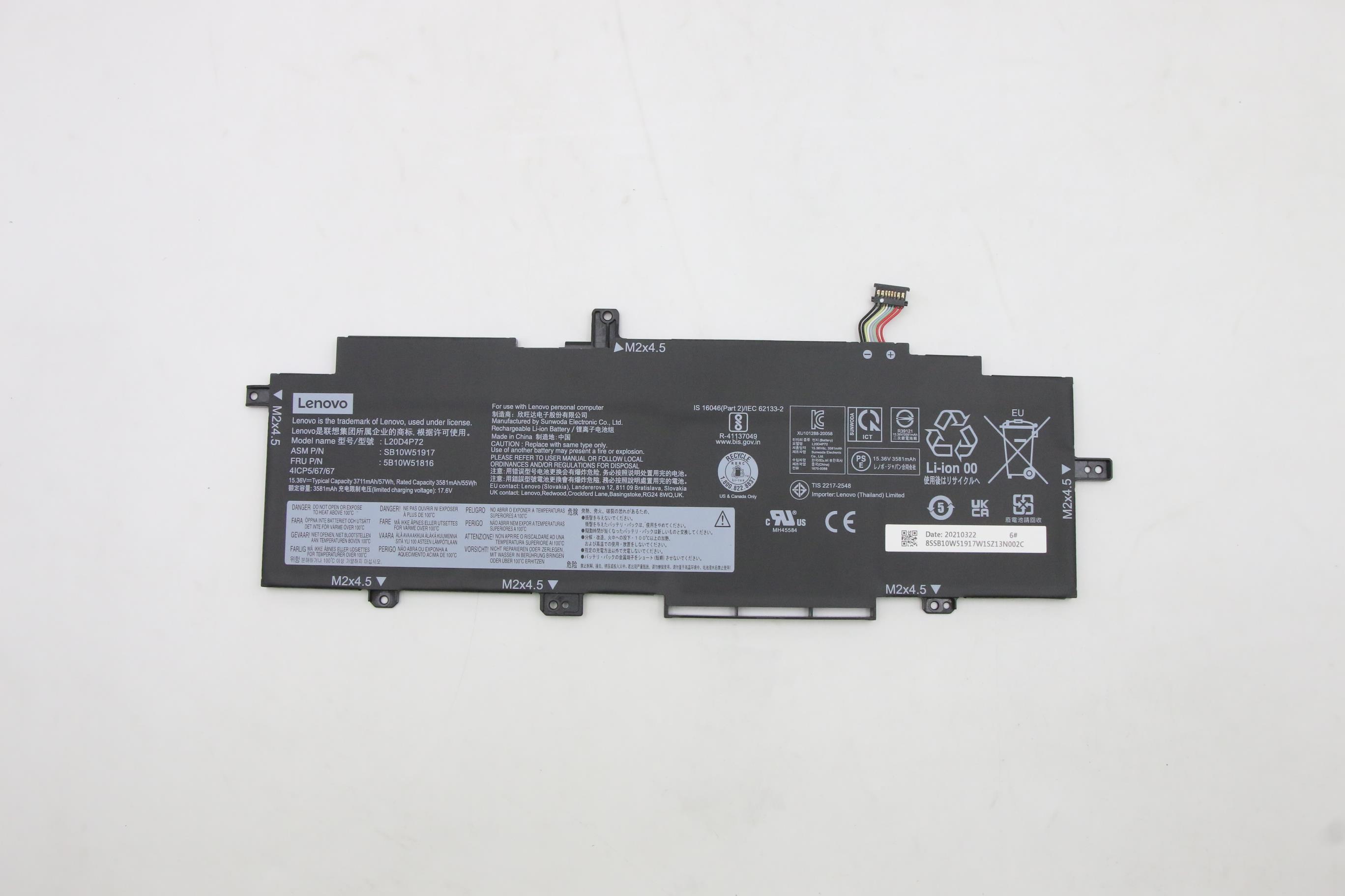 Lenovo  battery 5B10W51816