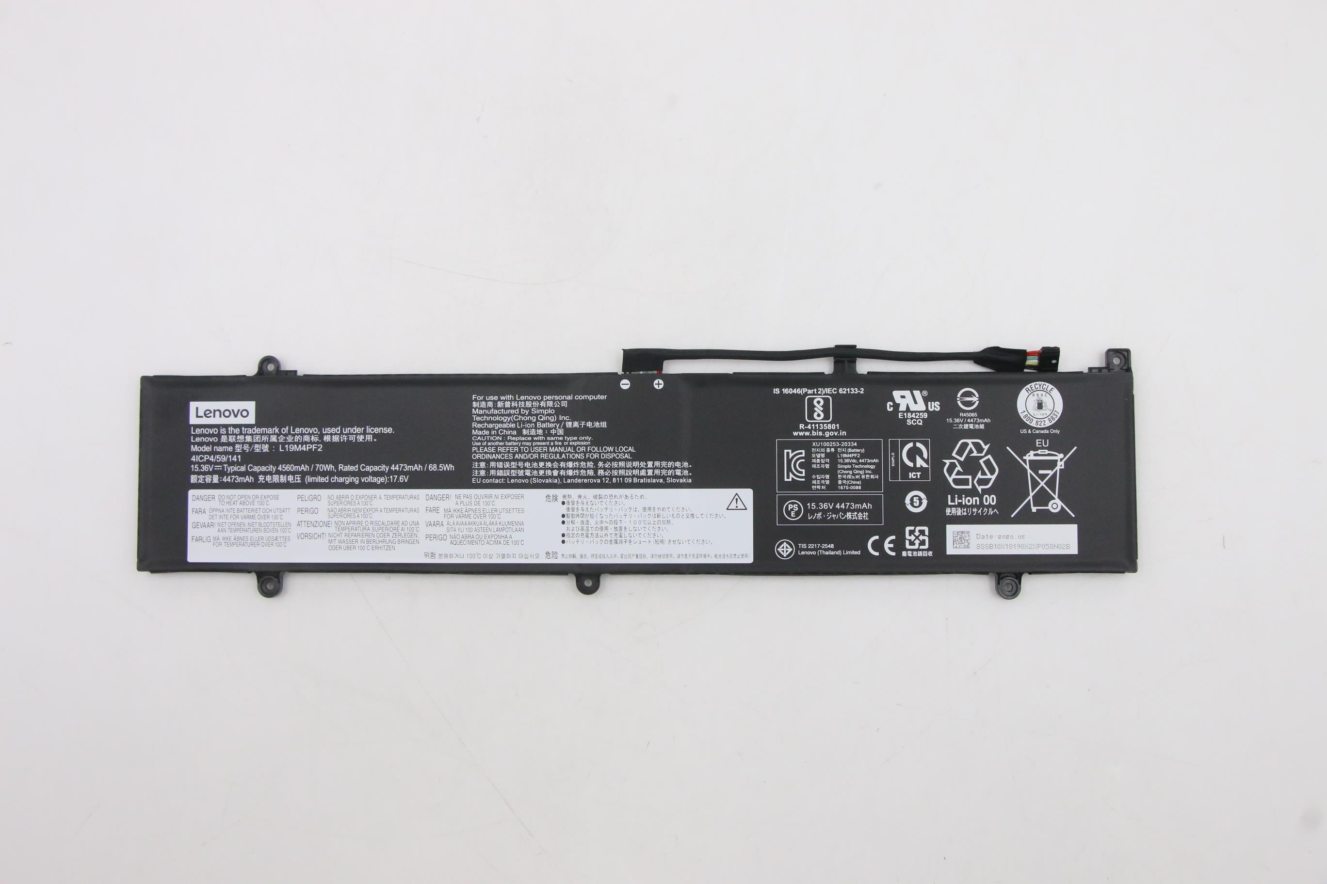 Lenovo  battery 5B10X18187