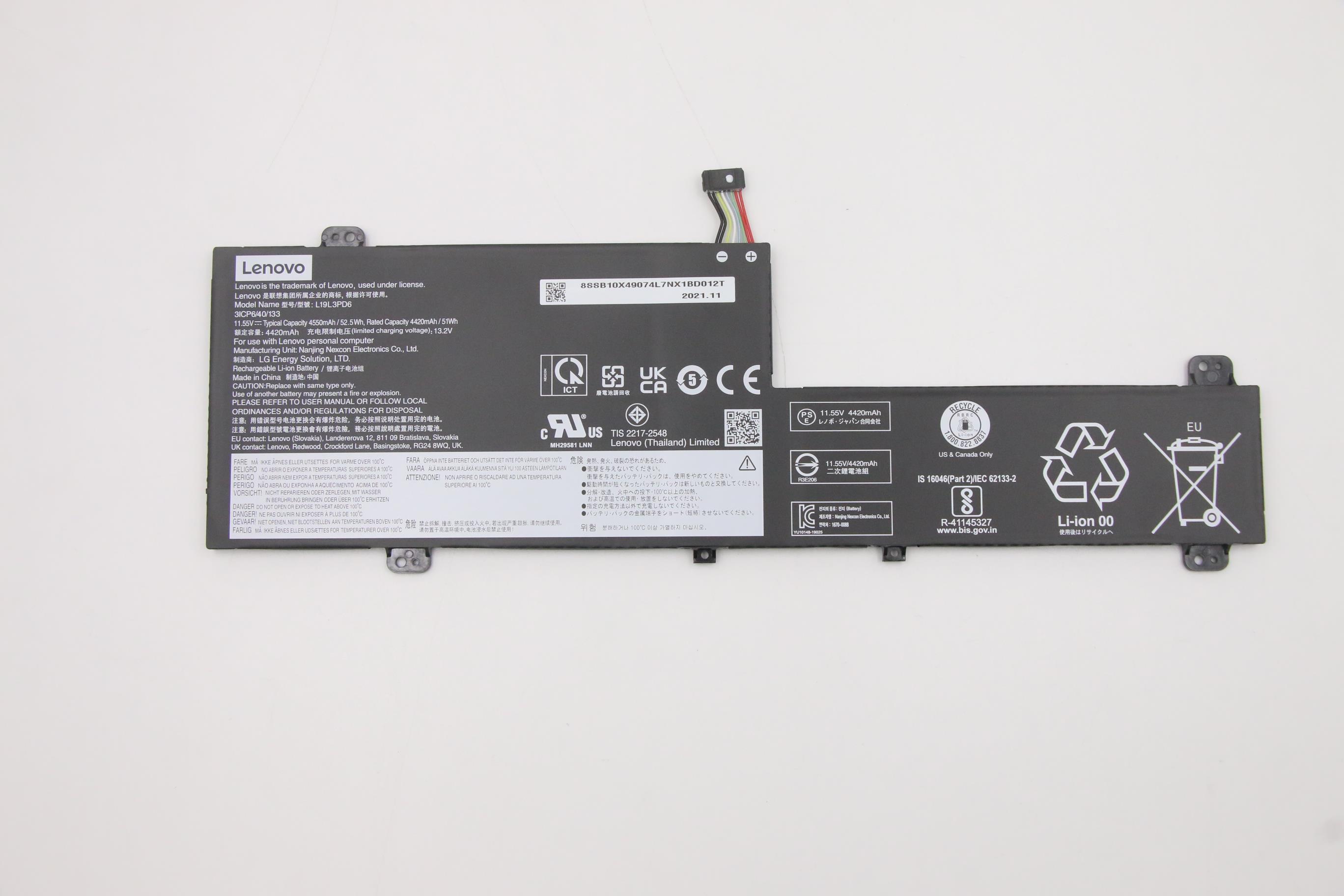 Genuine Lenovo Battery  5B10X49077 Flex 5-14IIL05 Laptop (ideapad)