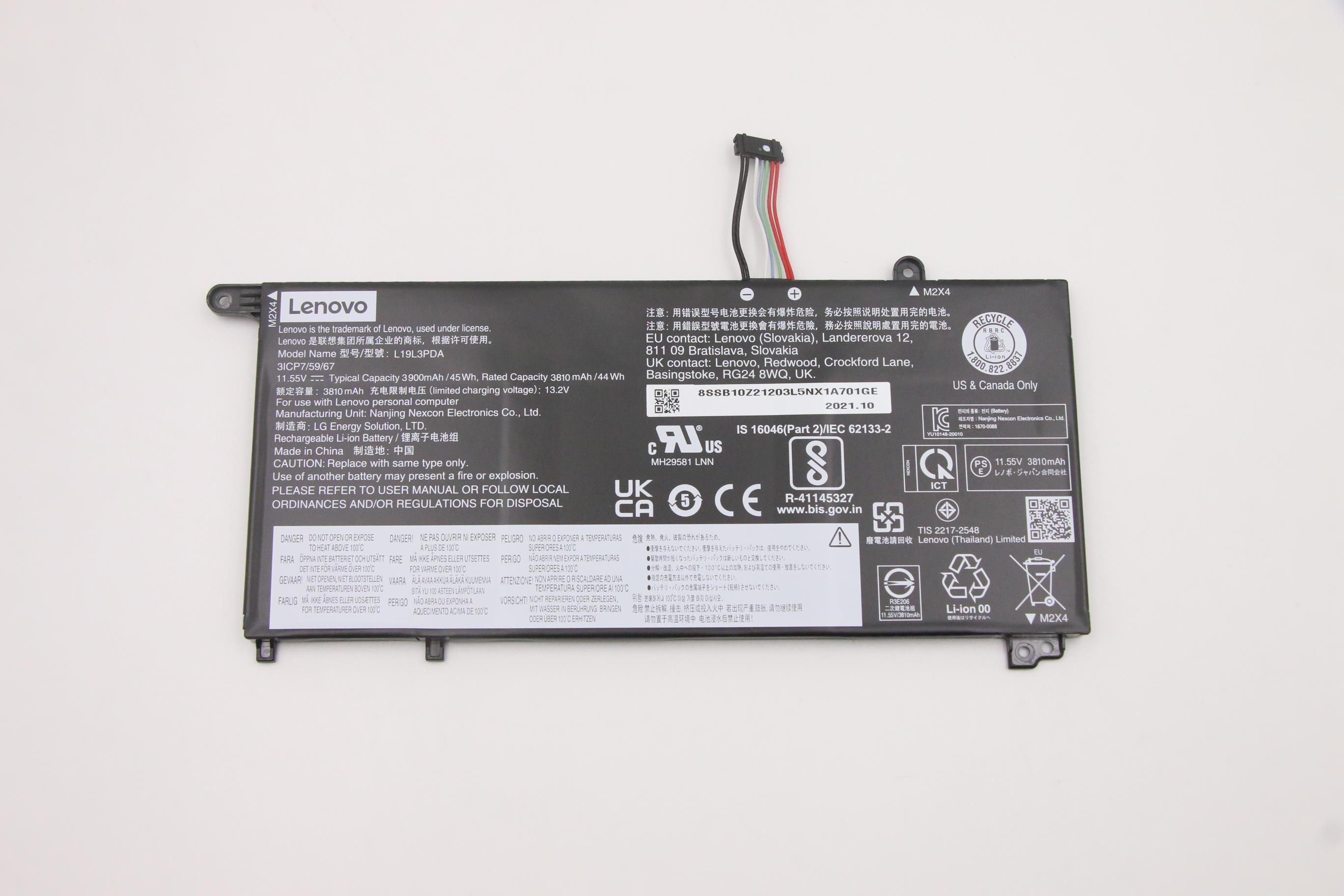 Lenovo  battery 5B10Z21198