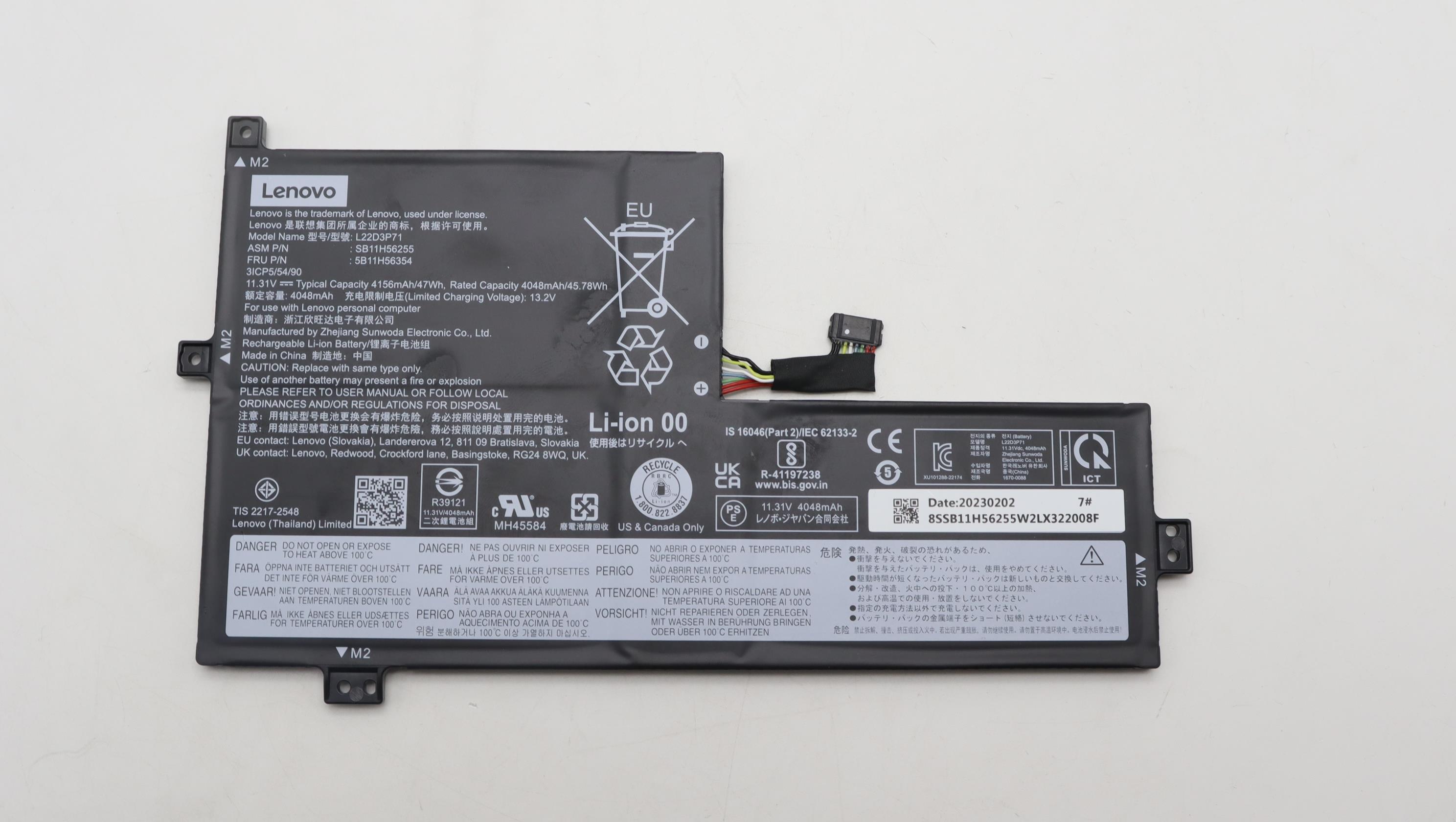 Lenovo  battery 5B11H56354
