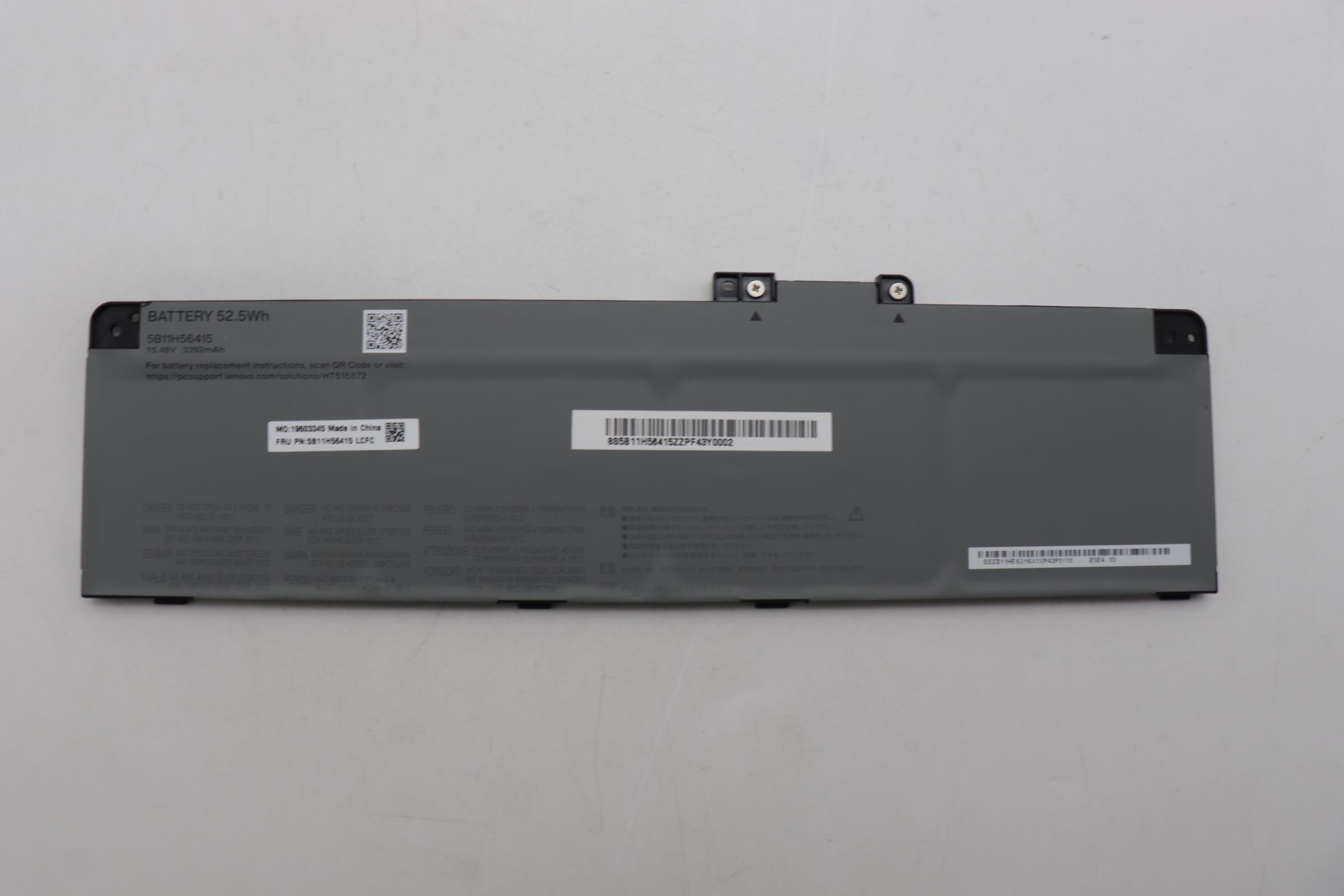 Lenovo Part  Original Lenovo Battery Internal, 4cell 52.5Wh, LiIon, SMP, L23M4P72