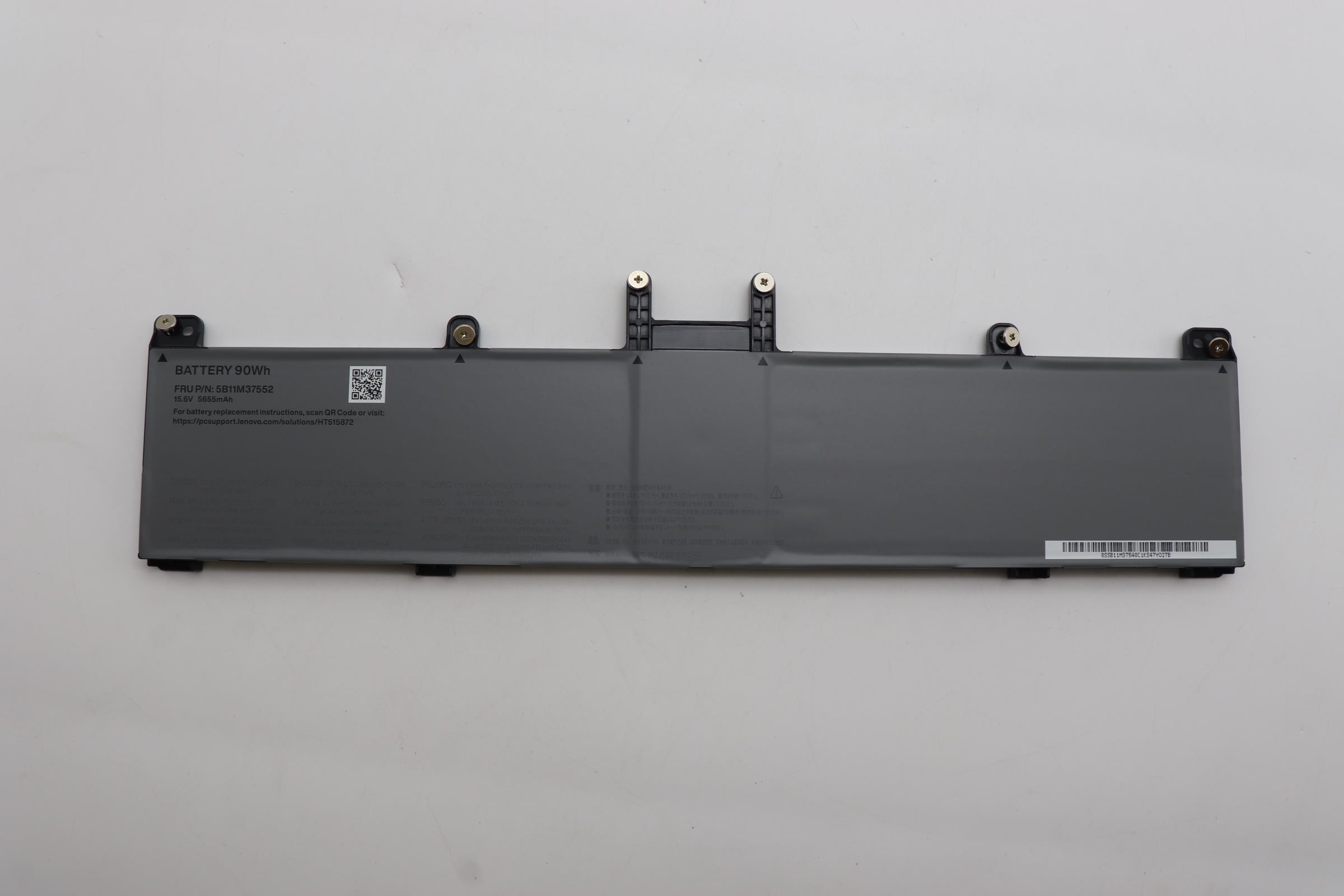 5B11M37552 - Original Lenovo Battery 4 cell, 90Wh, 15.6V, Lilon, CXP, L23C4P70