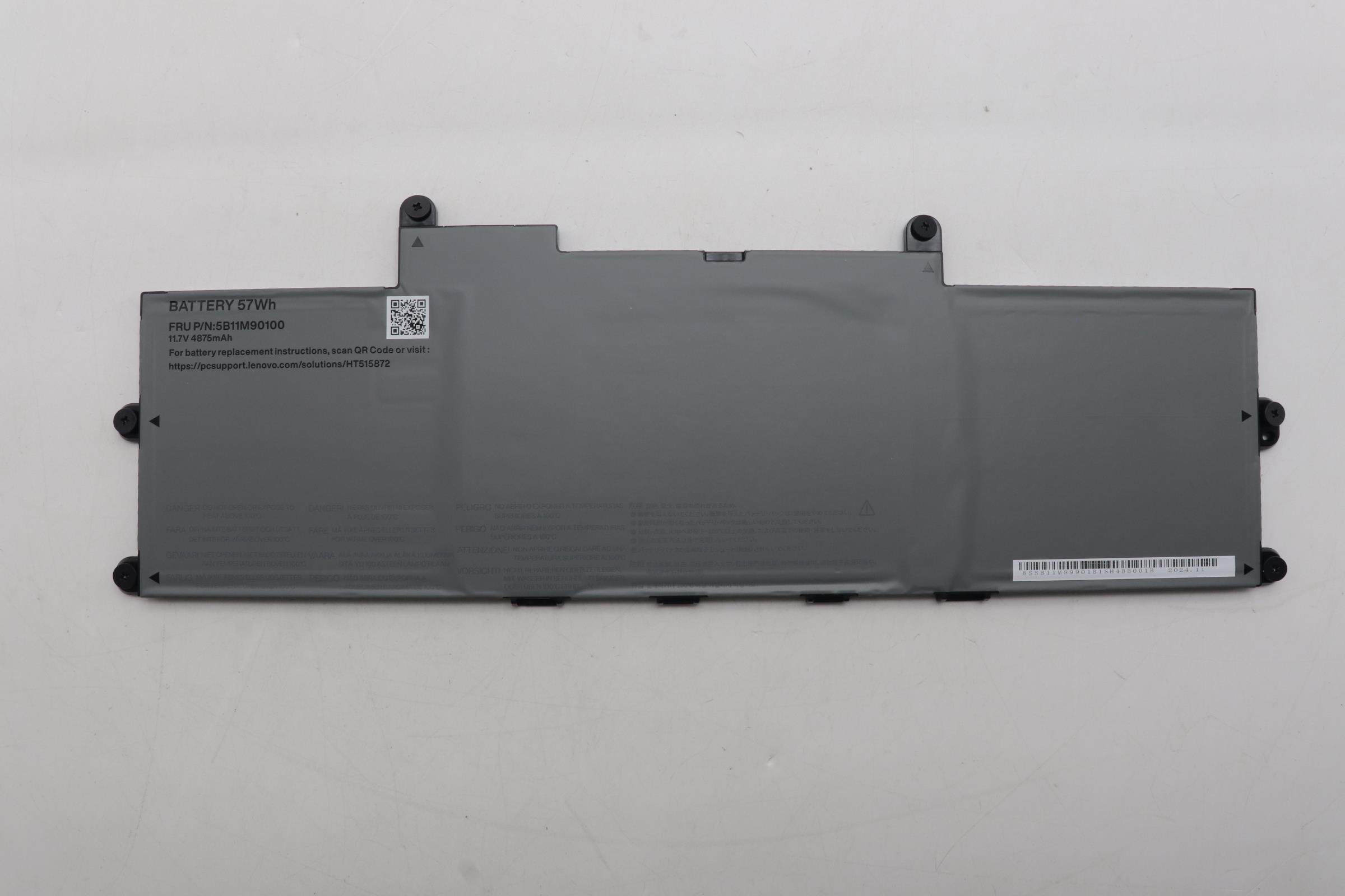 5B11M90100 - Original Lenovo Battery 57Wh 3cell 11.7V, L24B3P70