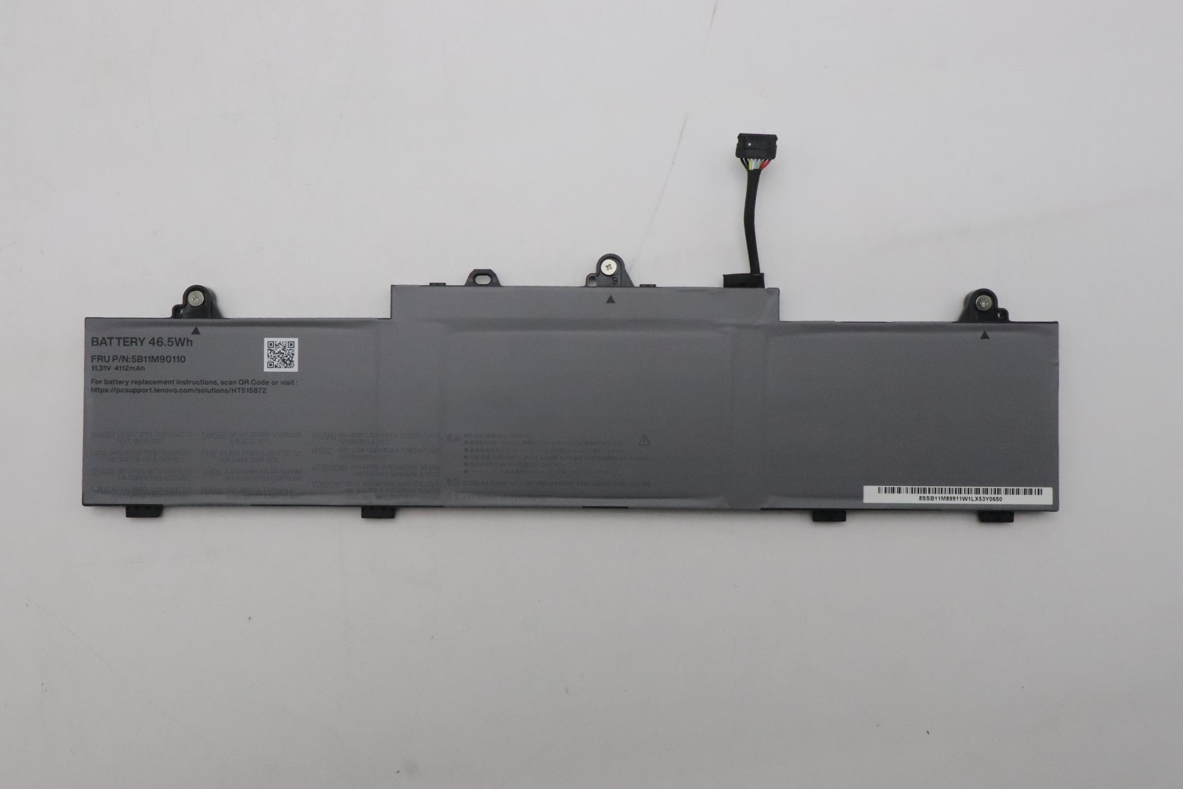5B11M90110 - Original Lenovo Battery Internal, 3c 94Wh, LiIon, SWD