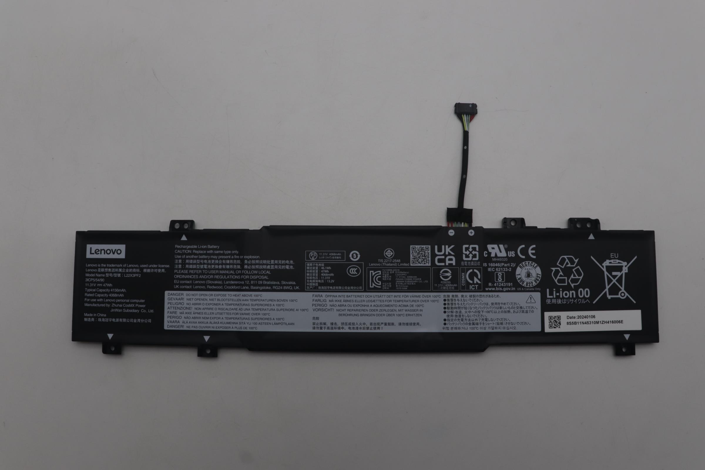 Lenovo  battery 5B11N45310