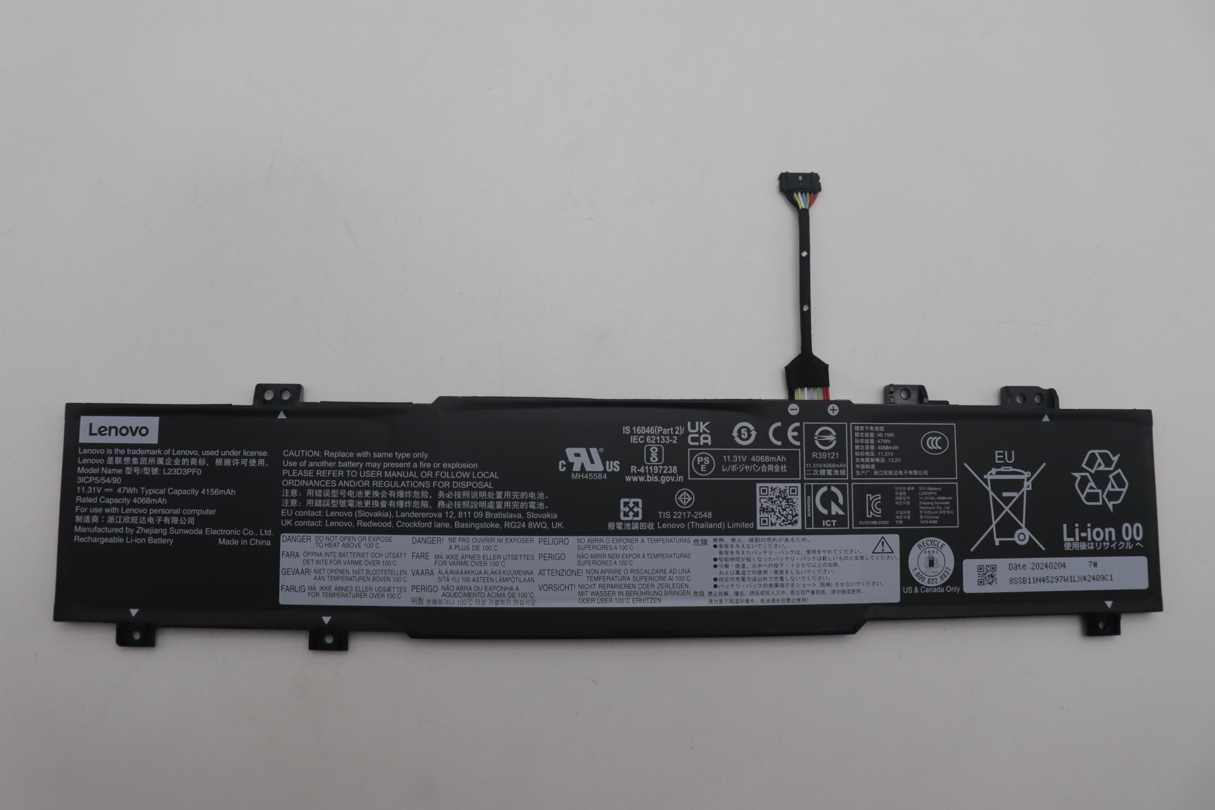 Lenovo  battery 5B11N45315