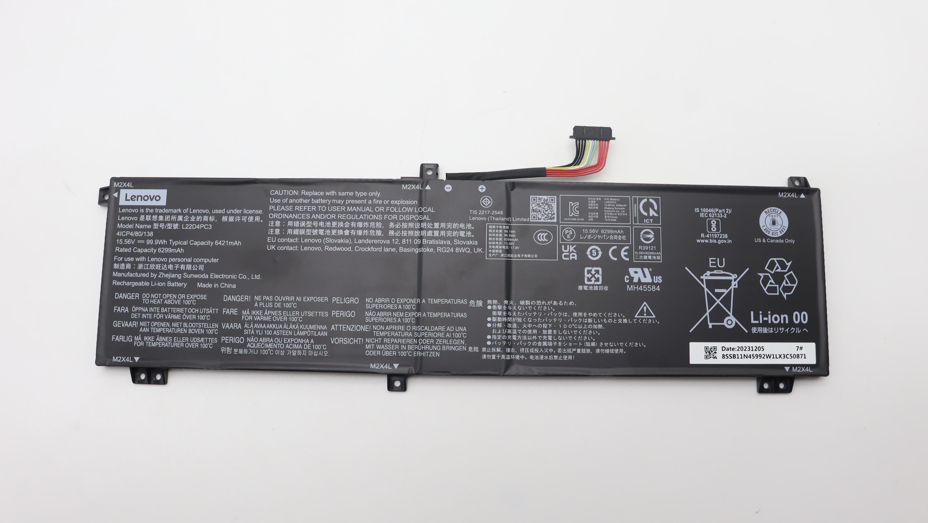 Lenovo  battery 5B11N45966