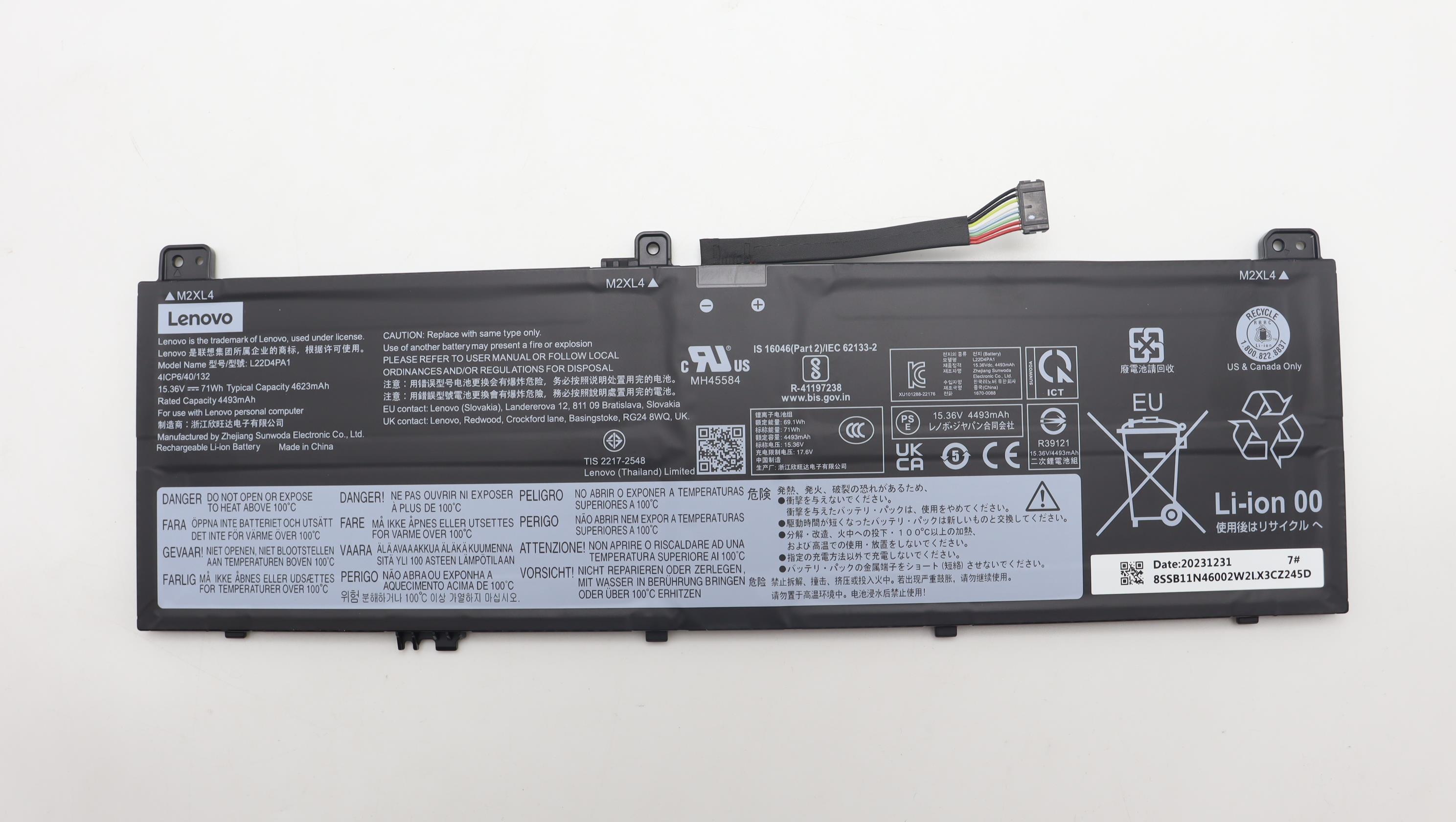 Lenovo  battery 5B11N45982