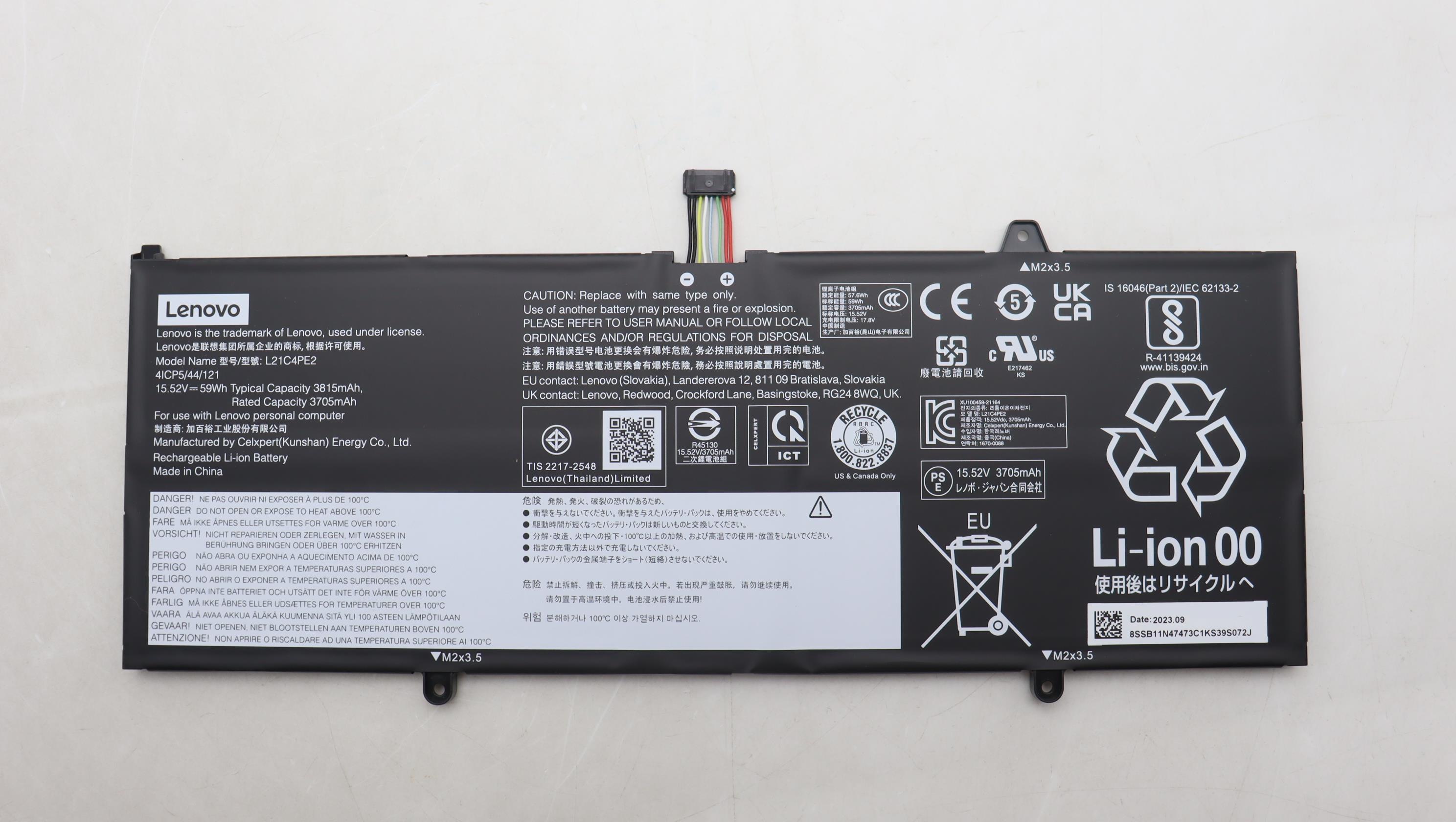 Lenovo  battery 5B11N47428