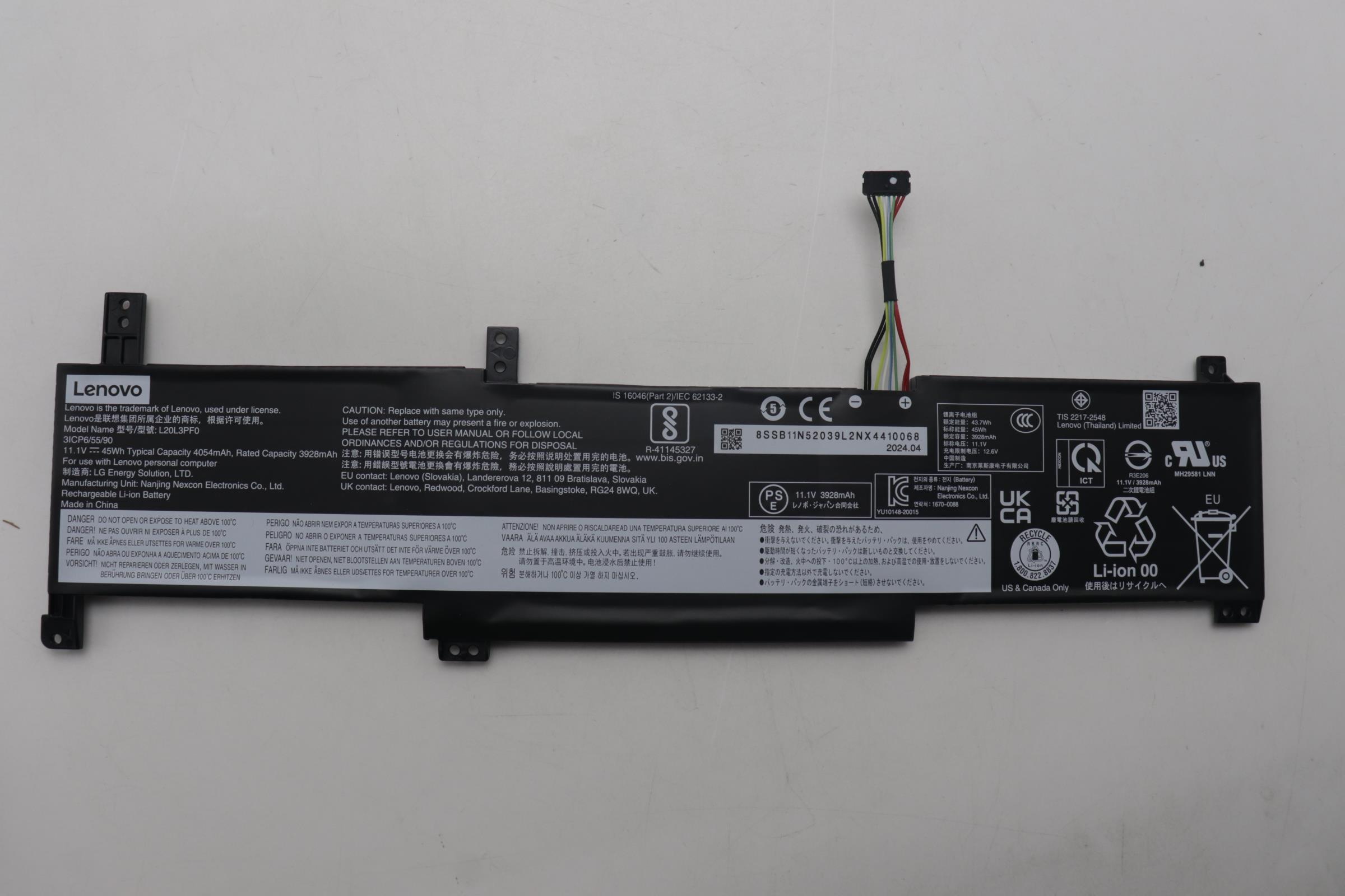 Lenovo  battery 5B11N52013