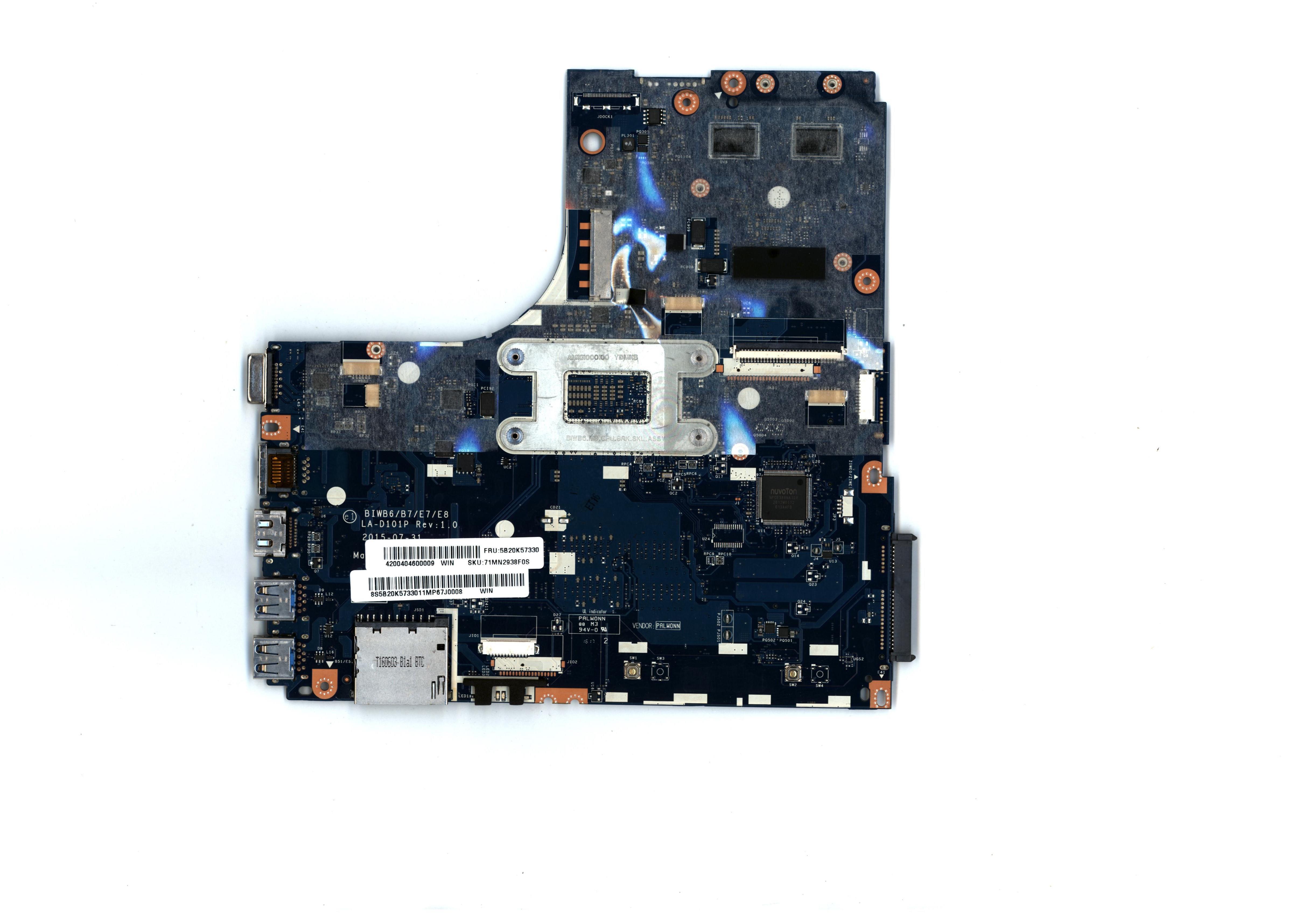 5B20K57330 - Original Lenovo MB C B51-80WINI7-6500U EXO2G ND