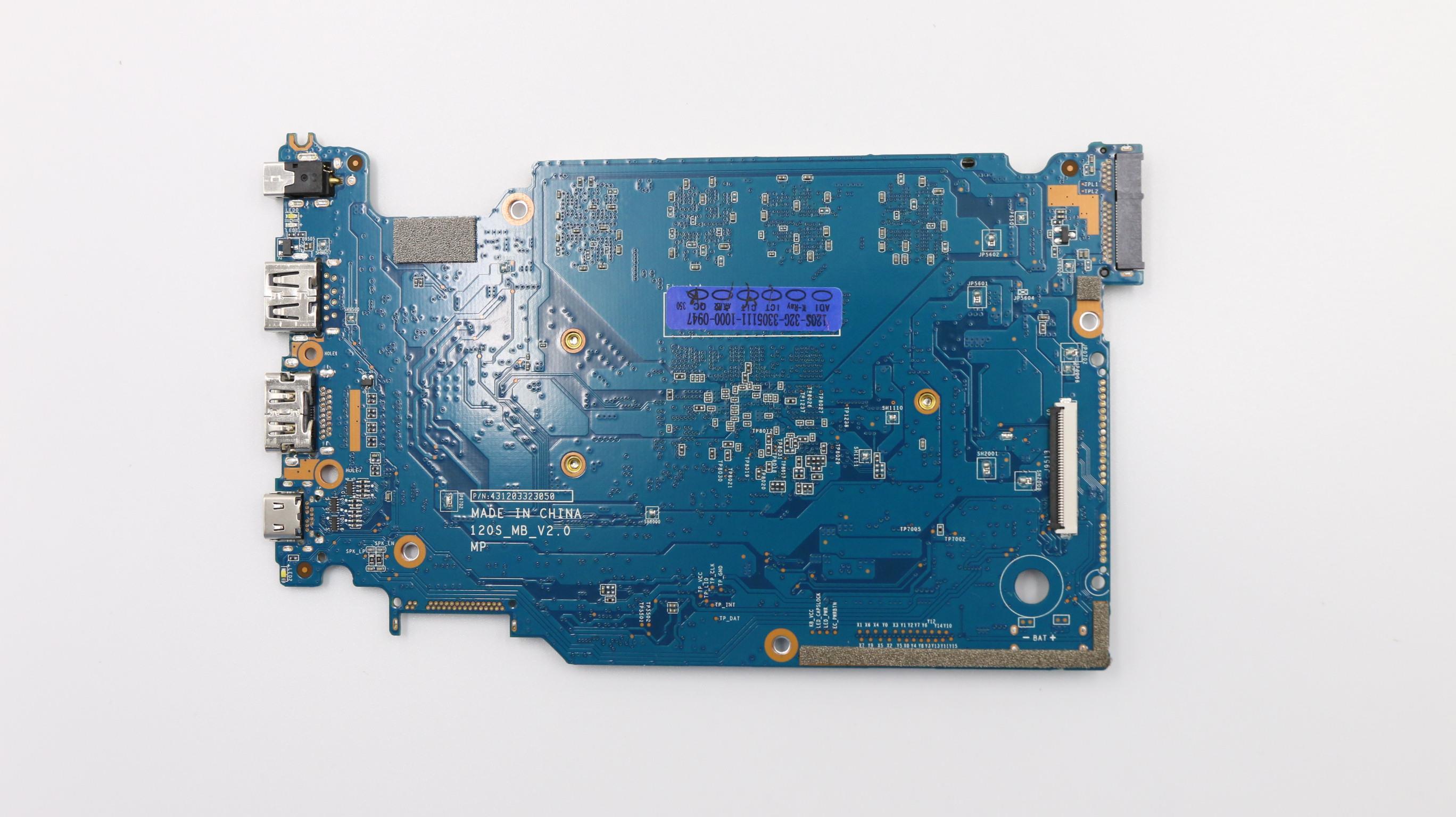 5B20P23796 - Original Lenovo MB 3N 81A4 N3350WIN UMA R4G32G, W/o Battary