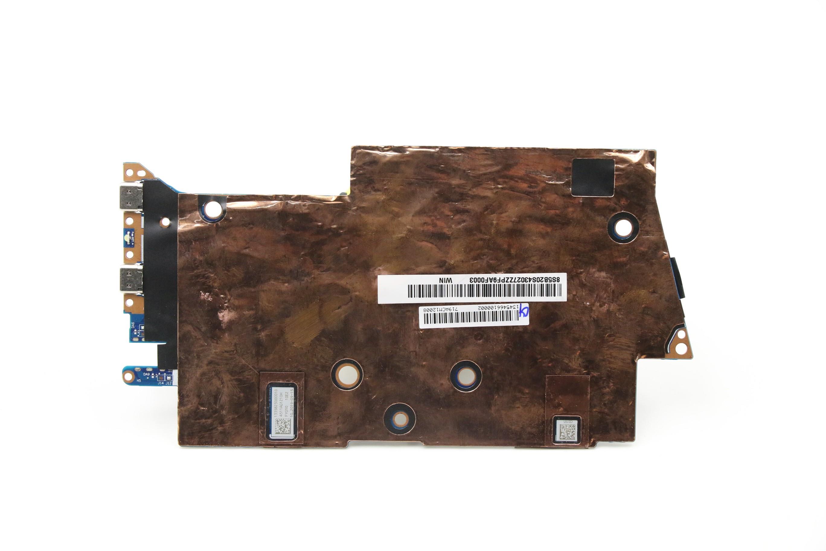 5B20S43027 - Original Lenovo MB L 81TD WIN I710510U_UMA_8G