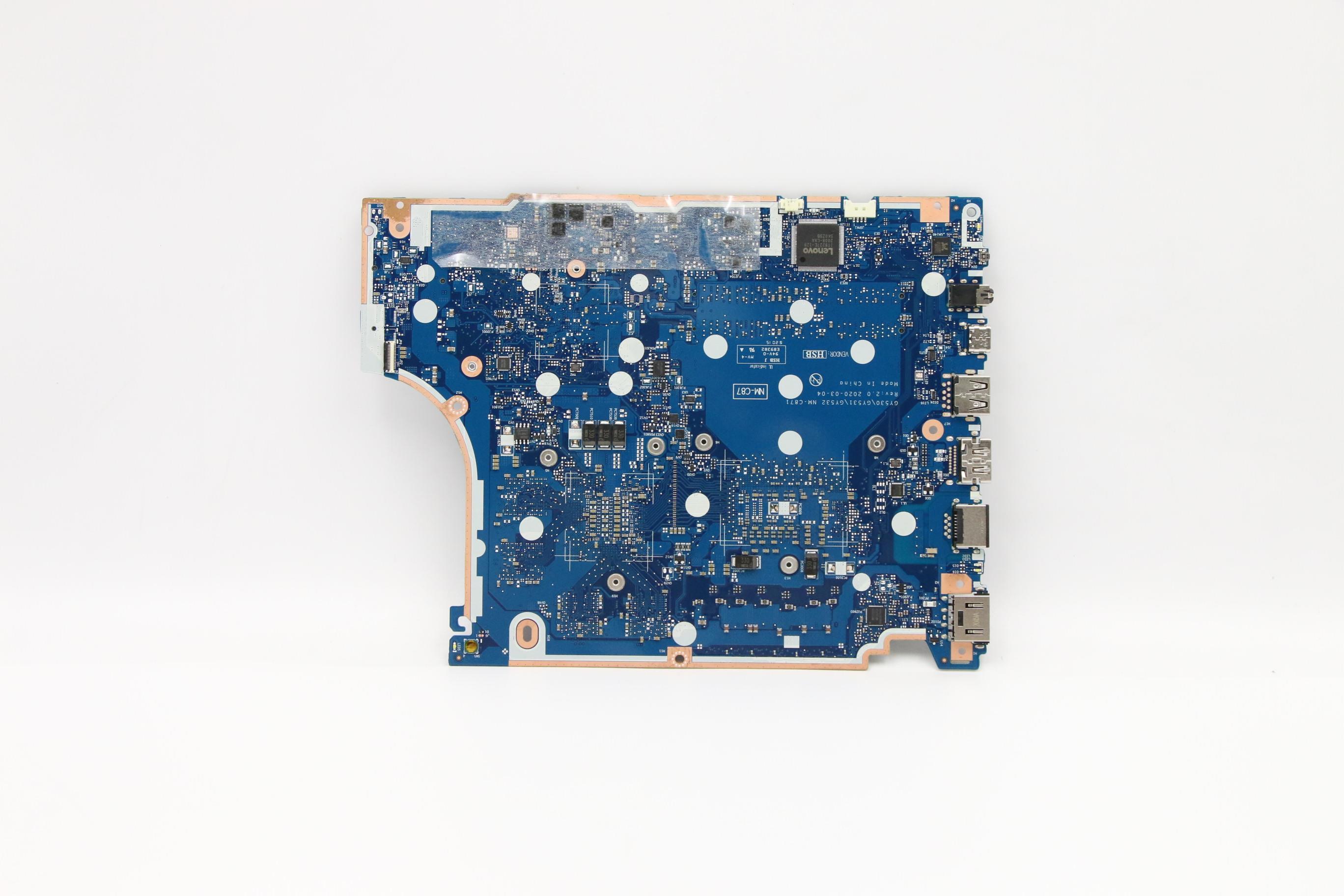 5B20S44486 - Original Lenovo System Board MB 81Y4 Intel i5-10300 with a 4?GB NVIDIA GTX 1650 GPU
