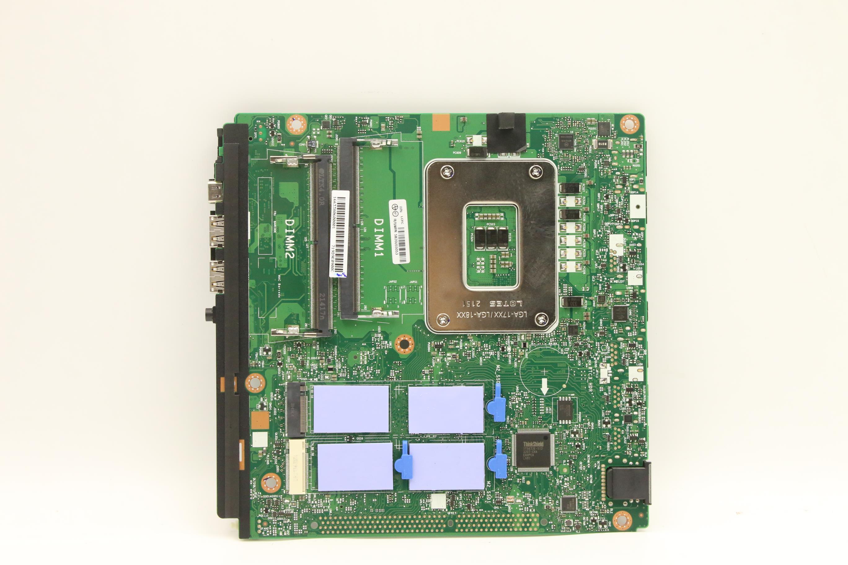 5B20U55053 - Original Lenovo System Board BDPLANAR Q670 MB M80q Gen3 WIN DPK