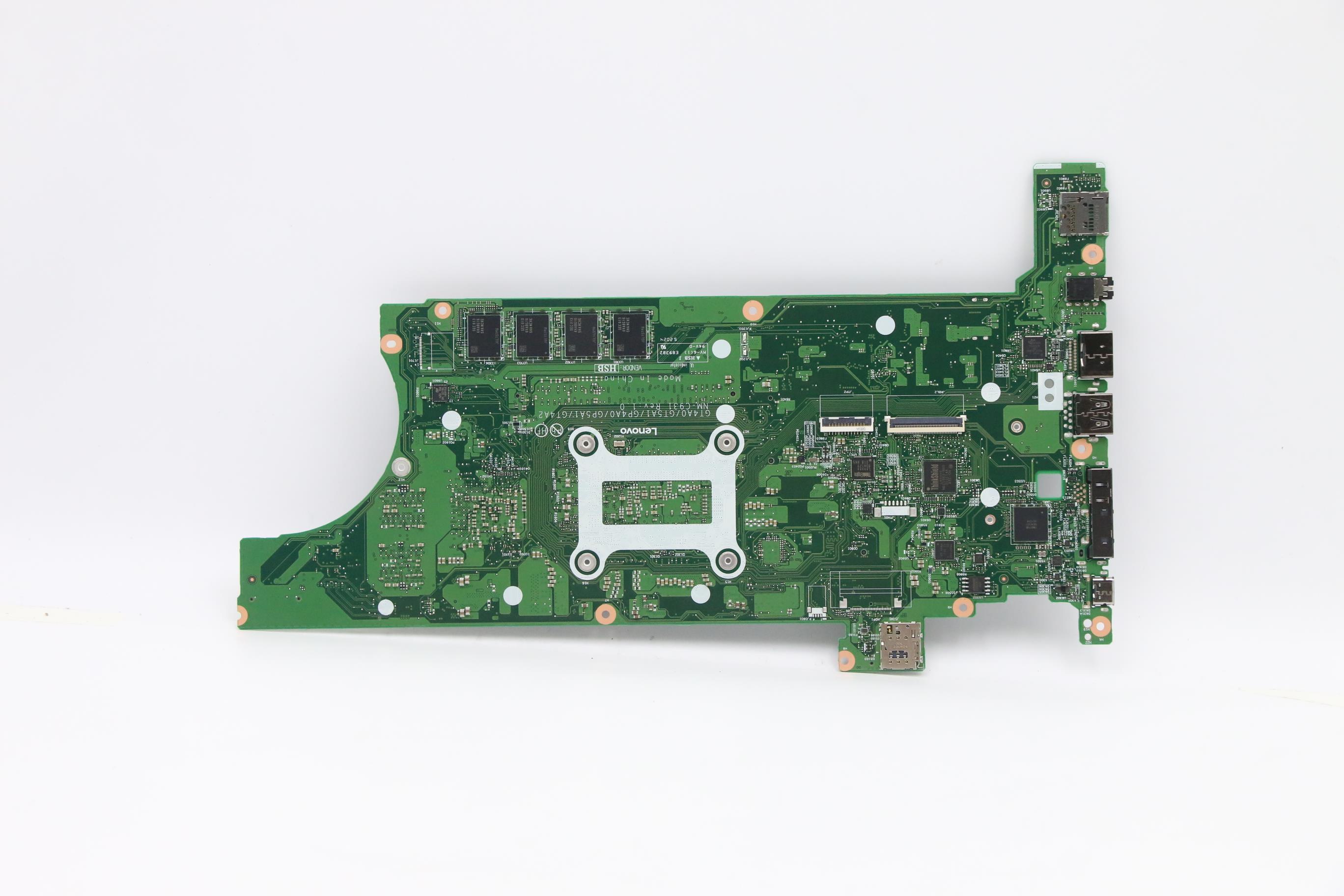5B20Z47911 - Original Lenovo Ironhide-2.0 INTEL FRU BDPLANAR Planar FRU Label - Intel Core I7-10610U, 16GB, NVIDIA Quadro P520, NOWLAN, vPro, WIN, Y-AMT, Y-TPM, dTPM2.0 w/ L3, Y-ABS