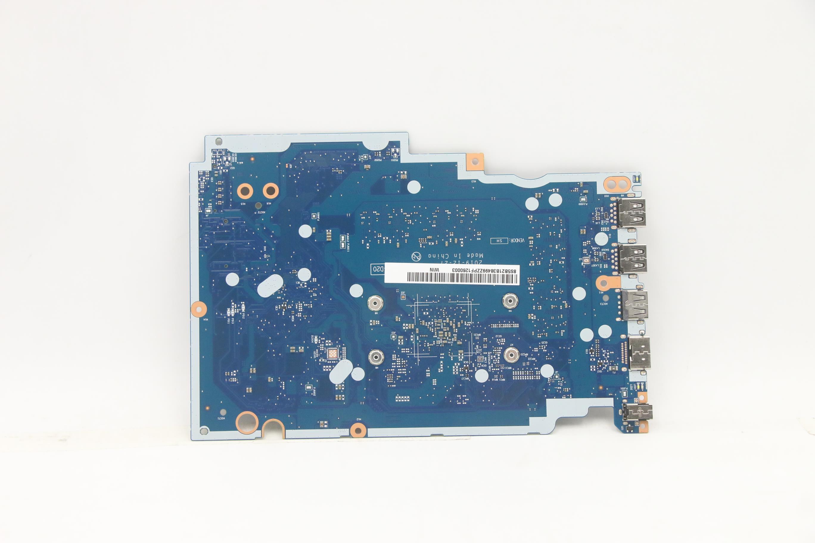 5B21B38499 - Original Lenovo System Board MB L 82C2  WIN N4020_UMA_8G