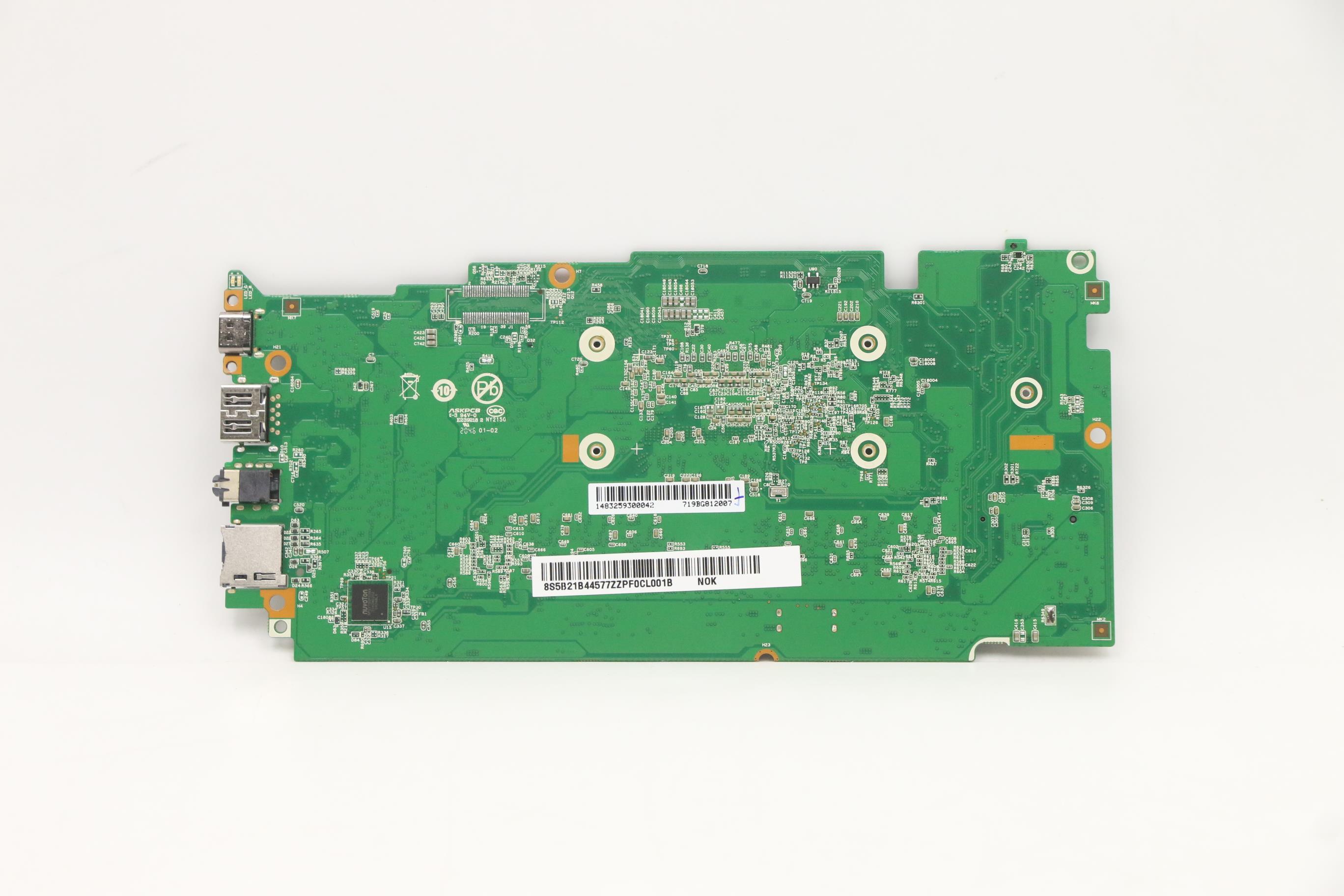 5B21B44577 - Original Lenovo System Board BDPLANAR MBL 82B8NOK I310110U UMA 4G 64G