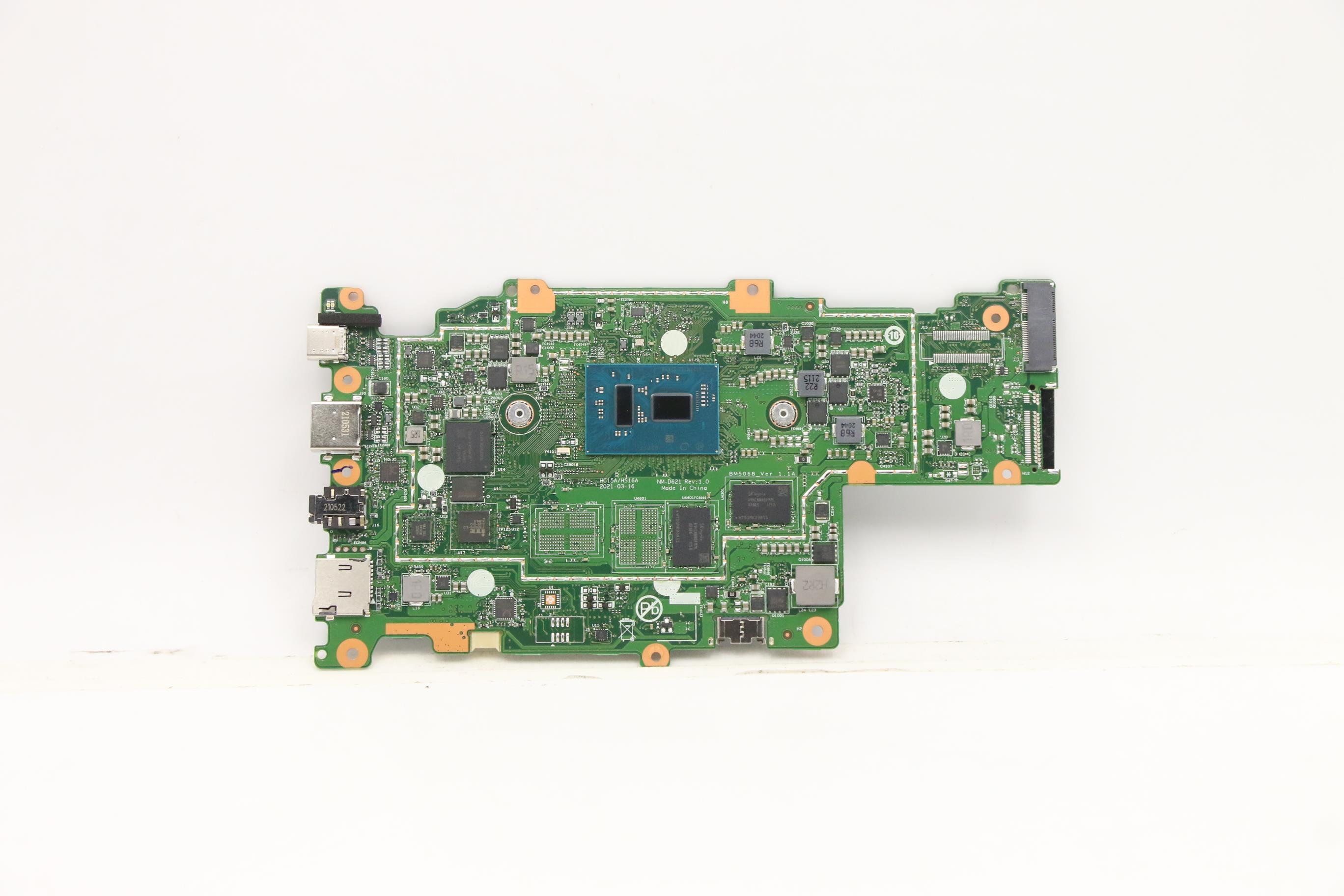 5B21C75337 - Original Lenovo System Board MB L82N3 NOK N4500UMA4G64GEMMC