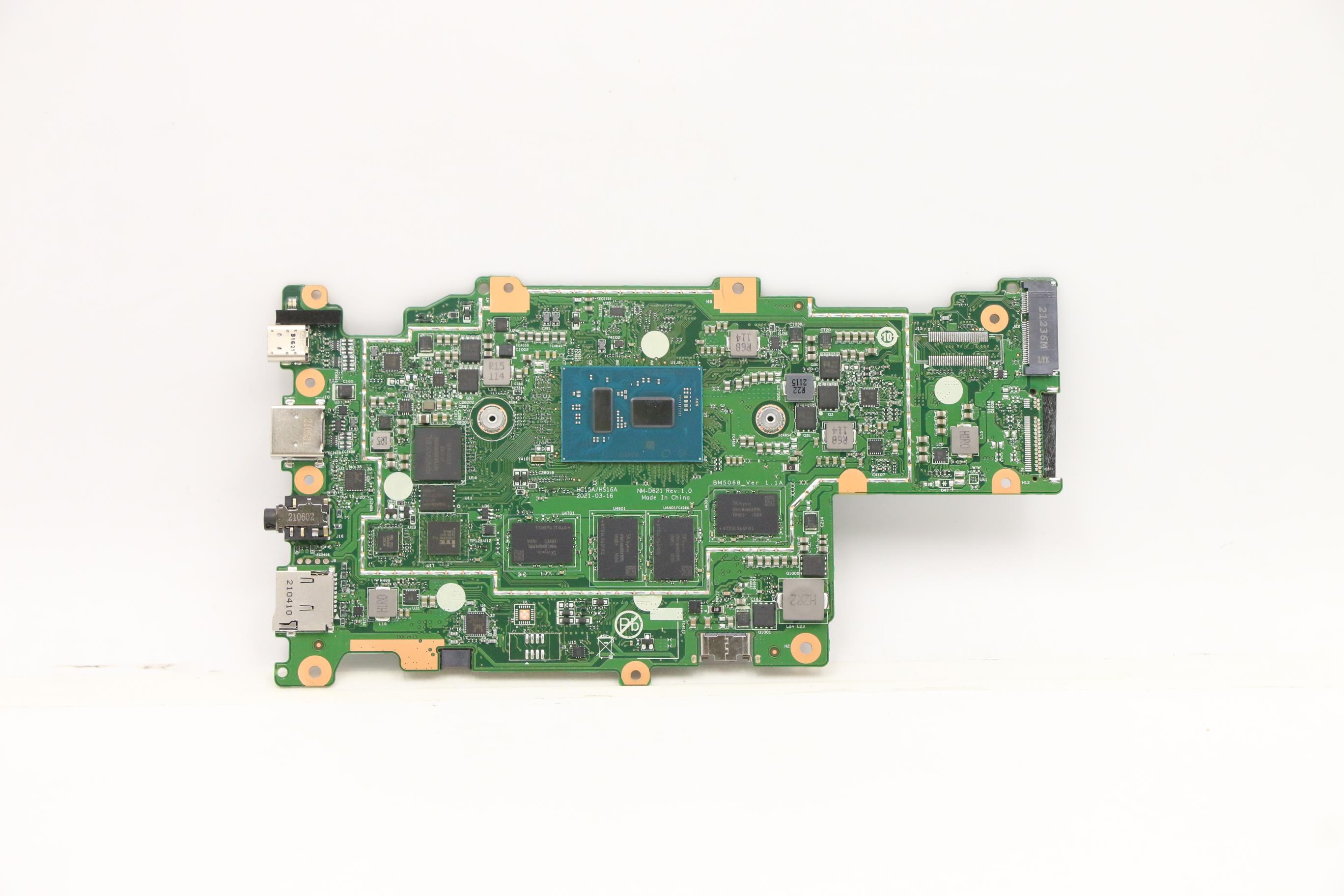 5B21C99670 - Original Lenovo System Board BDPLANAR N5100,8G,64G EMMC,NoWW,Richtek