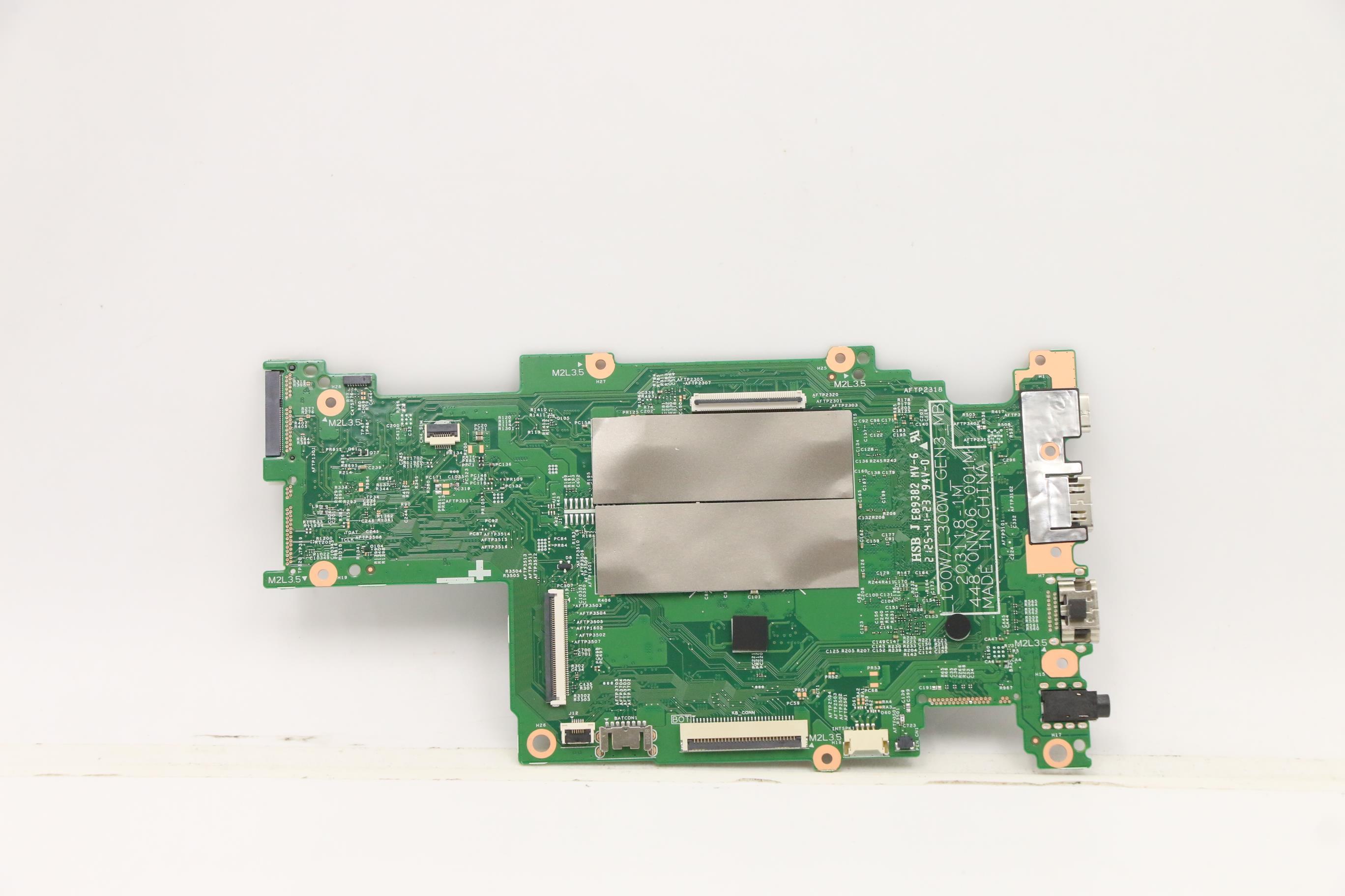 5B21D19834 - Original Lenovo Tissot AMD 1.0 Windows FRU BDPLANAR MB FRU LBL - AMD 3015e Processor (1.2GHz, 2C, 4T) 1600GHz, UMA, 4G onboard memory, 128G EMMC on board, NO WWAN, WIN,  N-DASH, Y-TPM, dTPM2.0, Y-ABS