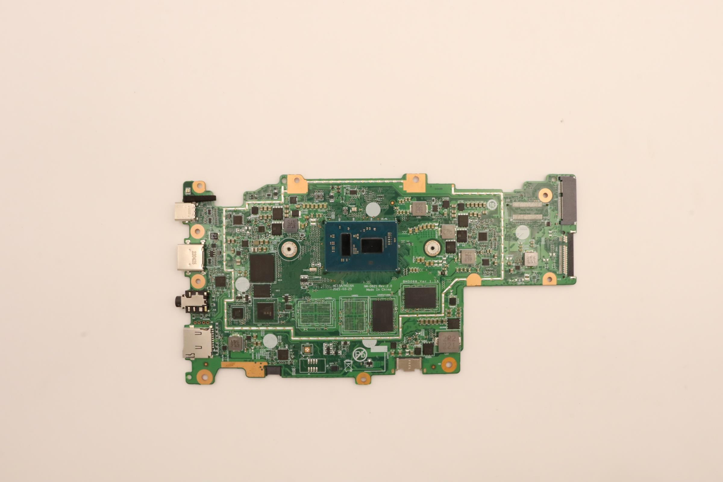 5B21E18044 - Original Lenovo System Board N5100,4G,64G EMMC,NoWW,MPS