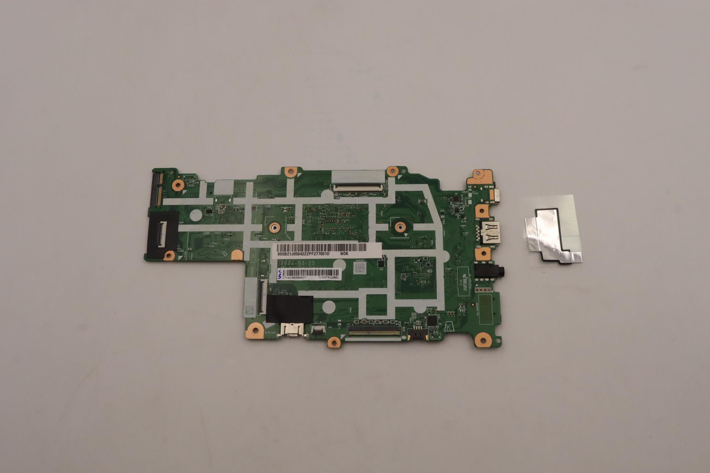5B21J05042 - Original Lenovo System Board BDPLANAR FRU N4500 4G memory 32G EMMC
