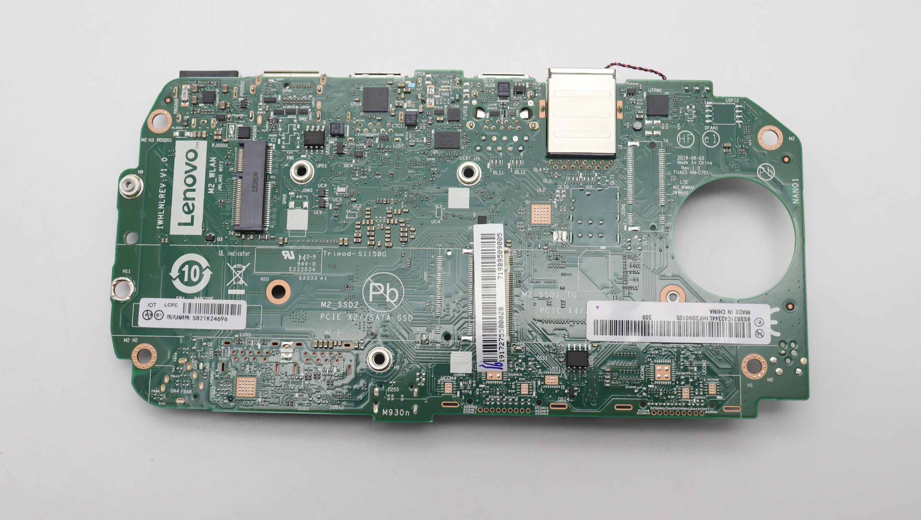 5B21K24696 - Original Lenovo System Board FRU MB WHL-U i5-8365UE Vp Hub