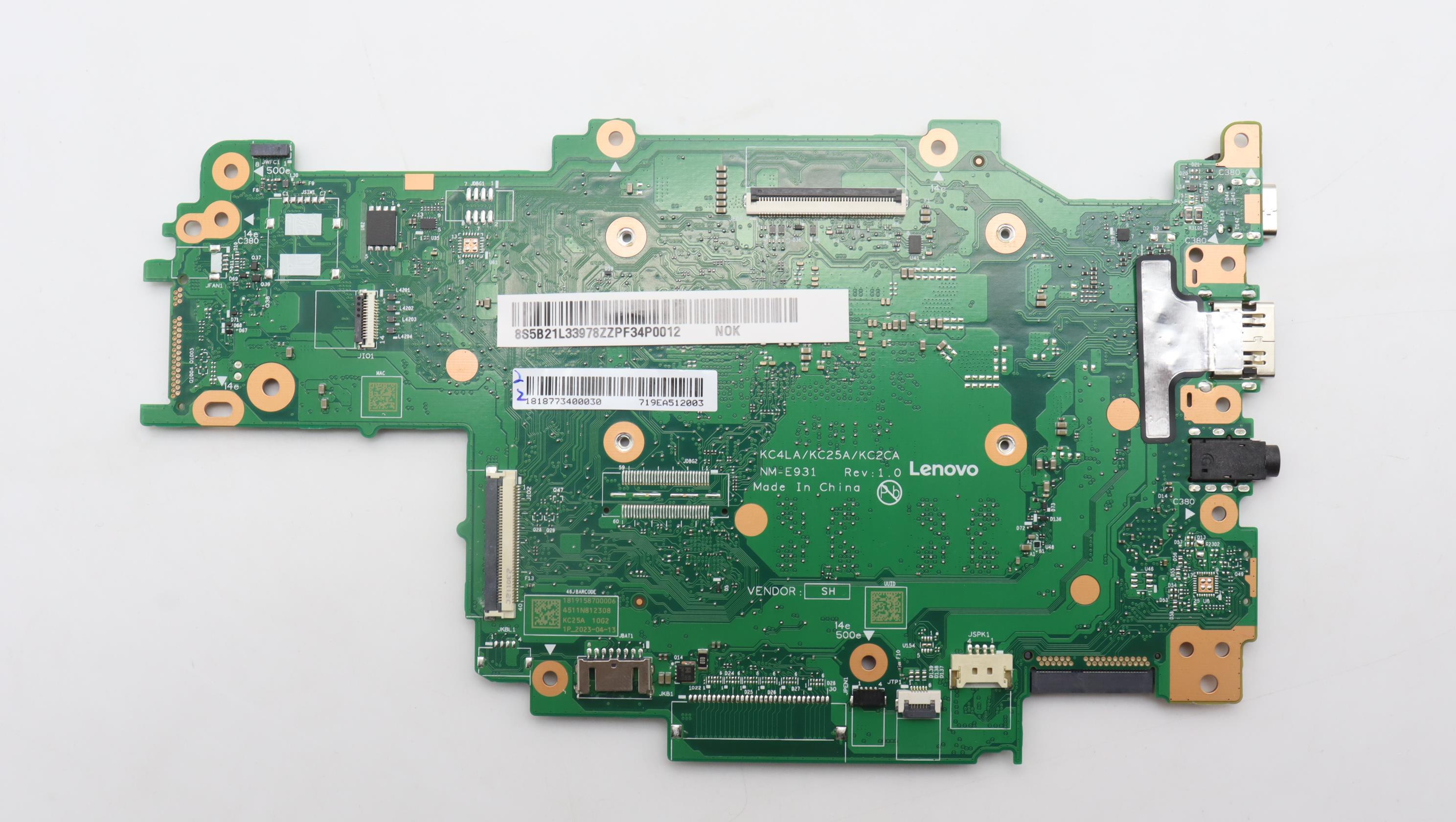 5B21L33978 - Original Lenovo BDPLANAR FRU 500EG4_N100_IG4G32G_NWW_NE