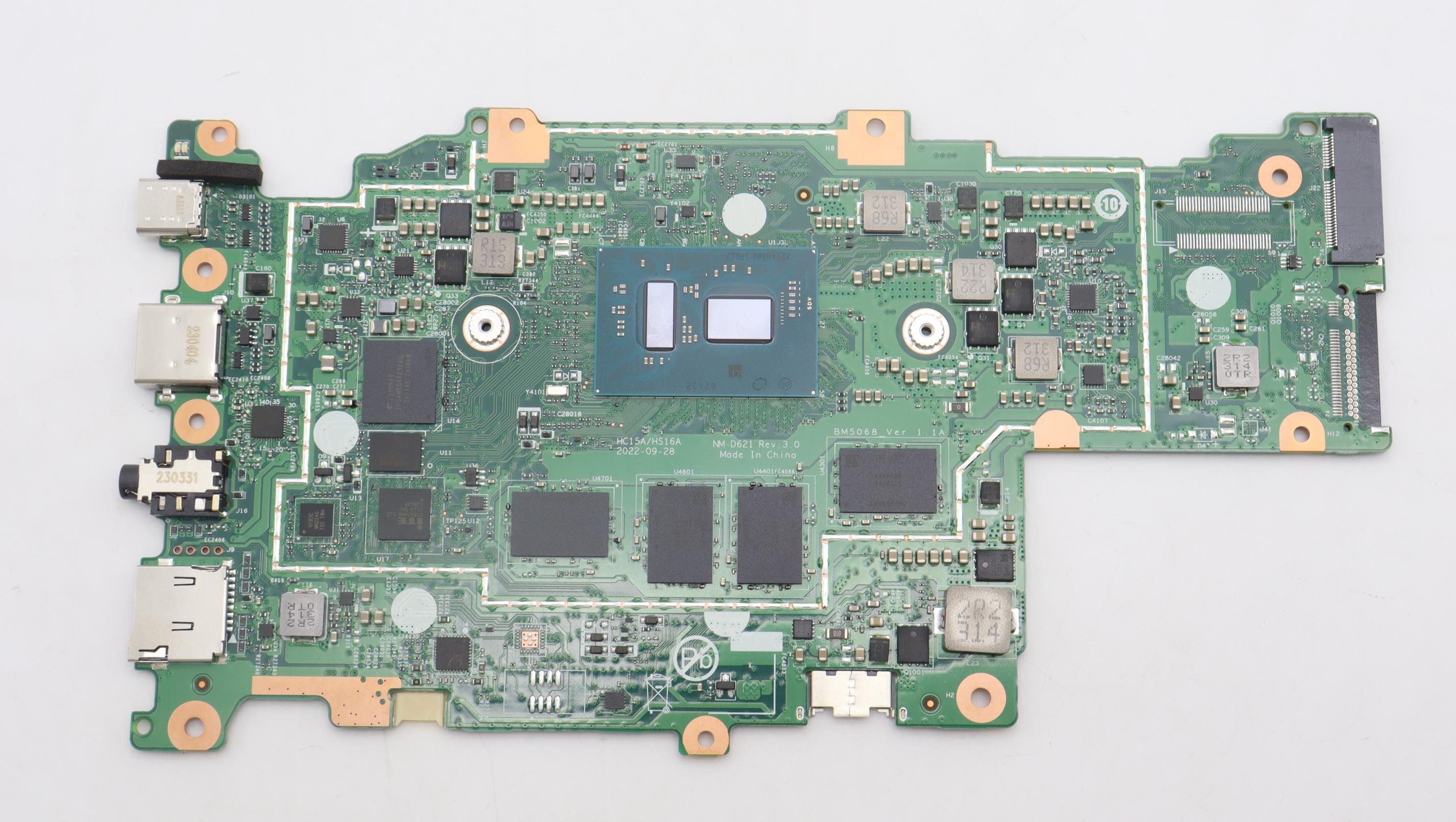 5B21L81765 - Original Lenovo System Board N5100,8G,64G eMMC,NW,MPS
