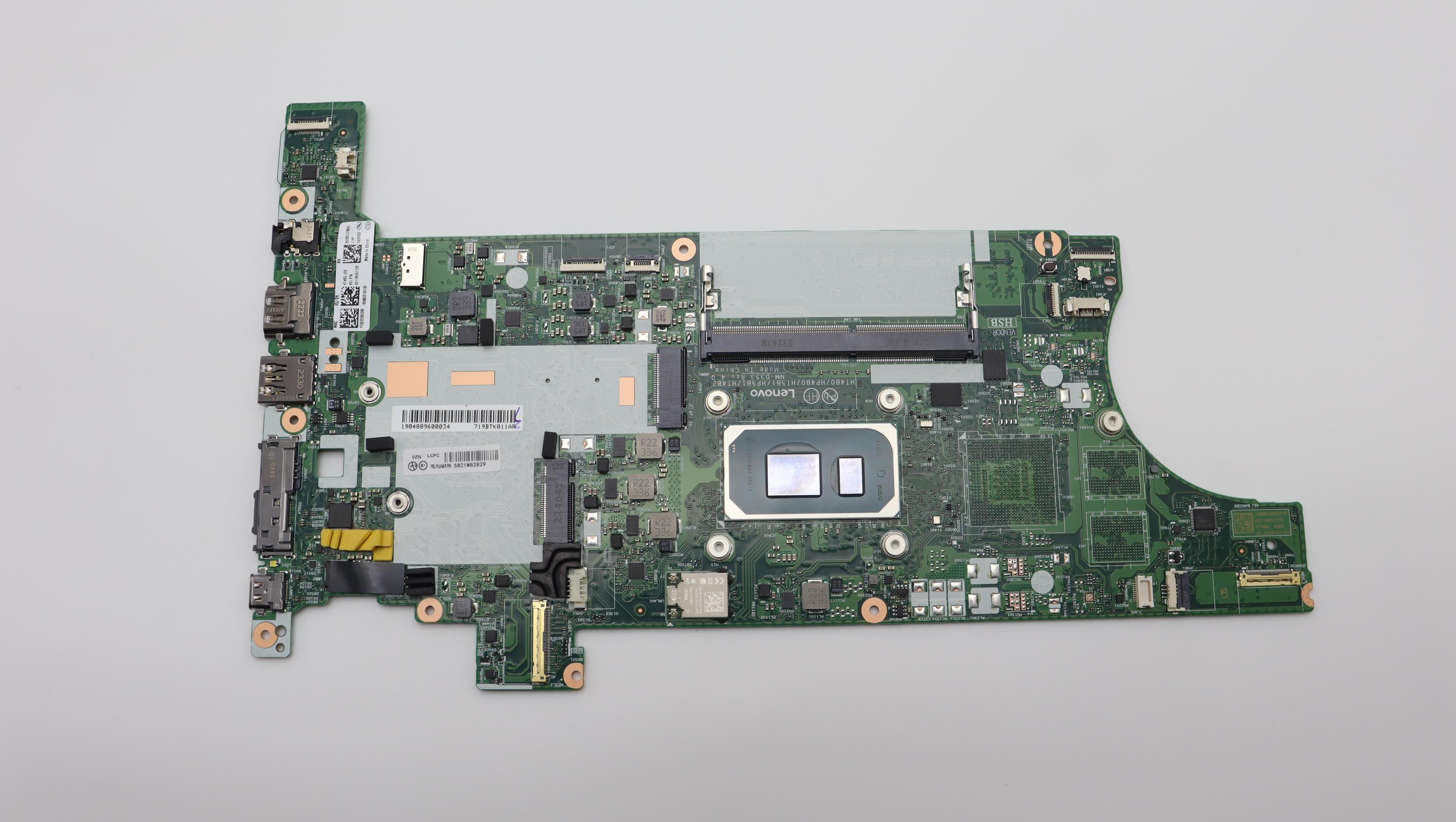 Lenovo T15 Gen 2 (20W4, 20W5) Laptop (ThinkPad) SYSTEM BOARDS - 5B21M82829