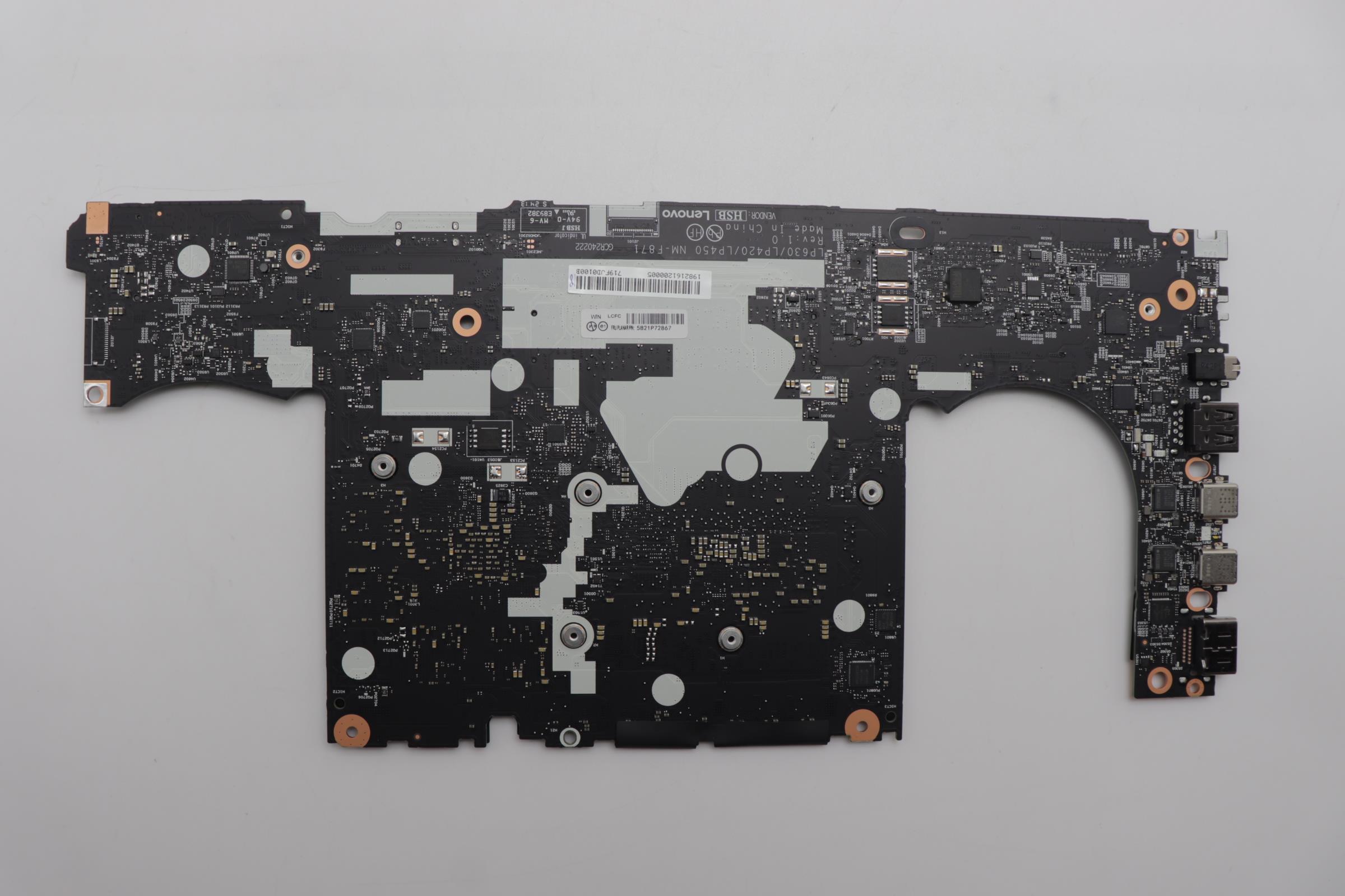 5B21P72867 - Original Lenovo System Board FLU7155H500AdAX211WINnAyDTyABDI
