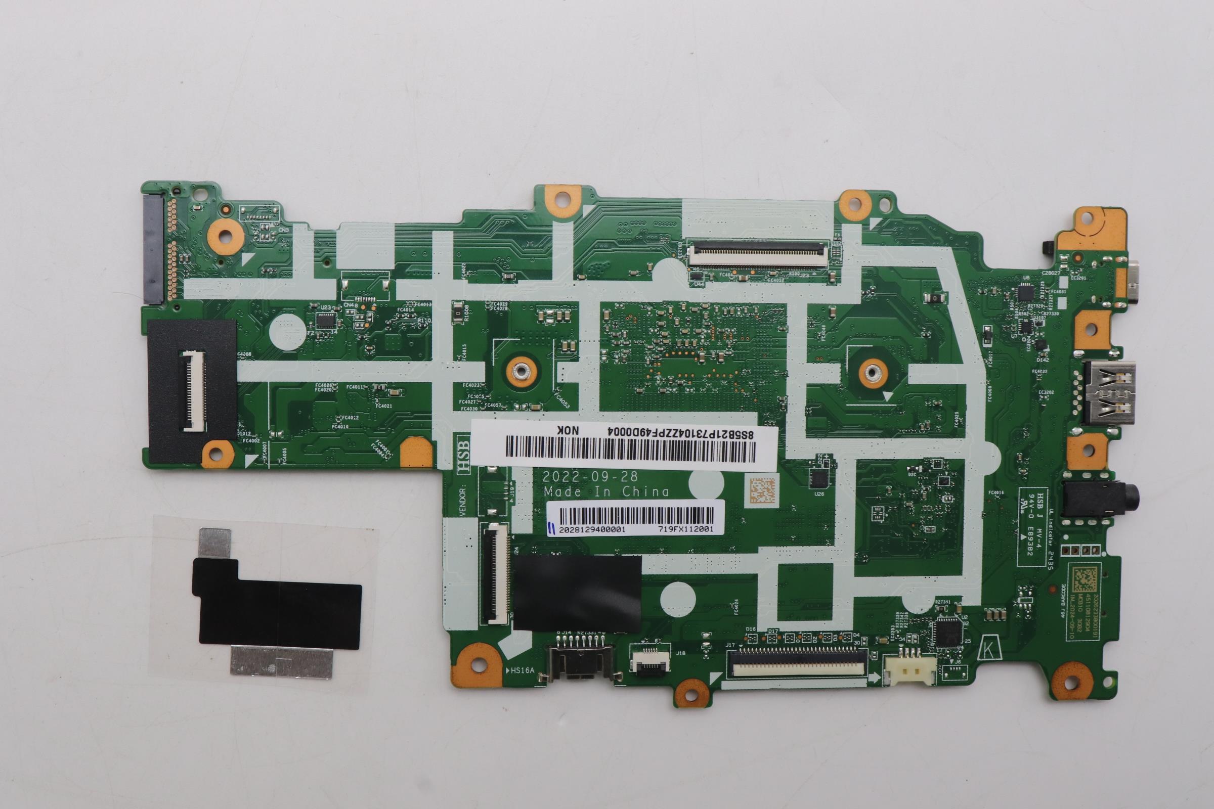 5B21P73104 - Original Lenovo BDPLANAR 100EG3 N4500 IG 4G 64G NW BU